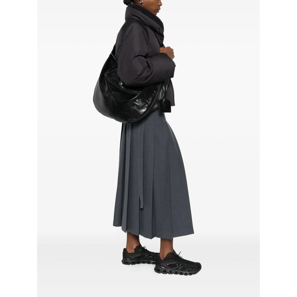 Low Classic Versatile Shoulder Bag Adjustable Strap In Black