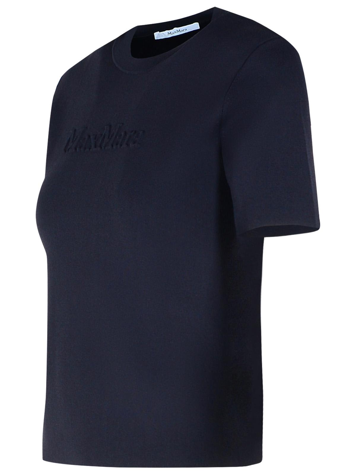 Max Mara Warren Silk And Cashmere Sweater In Blue