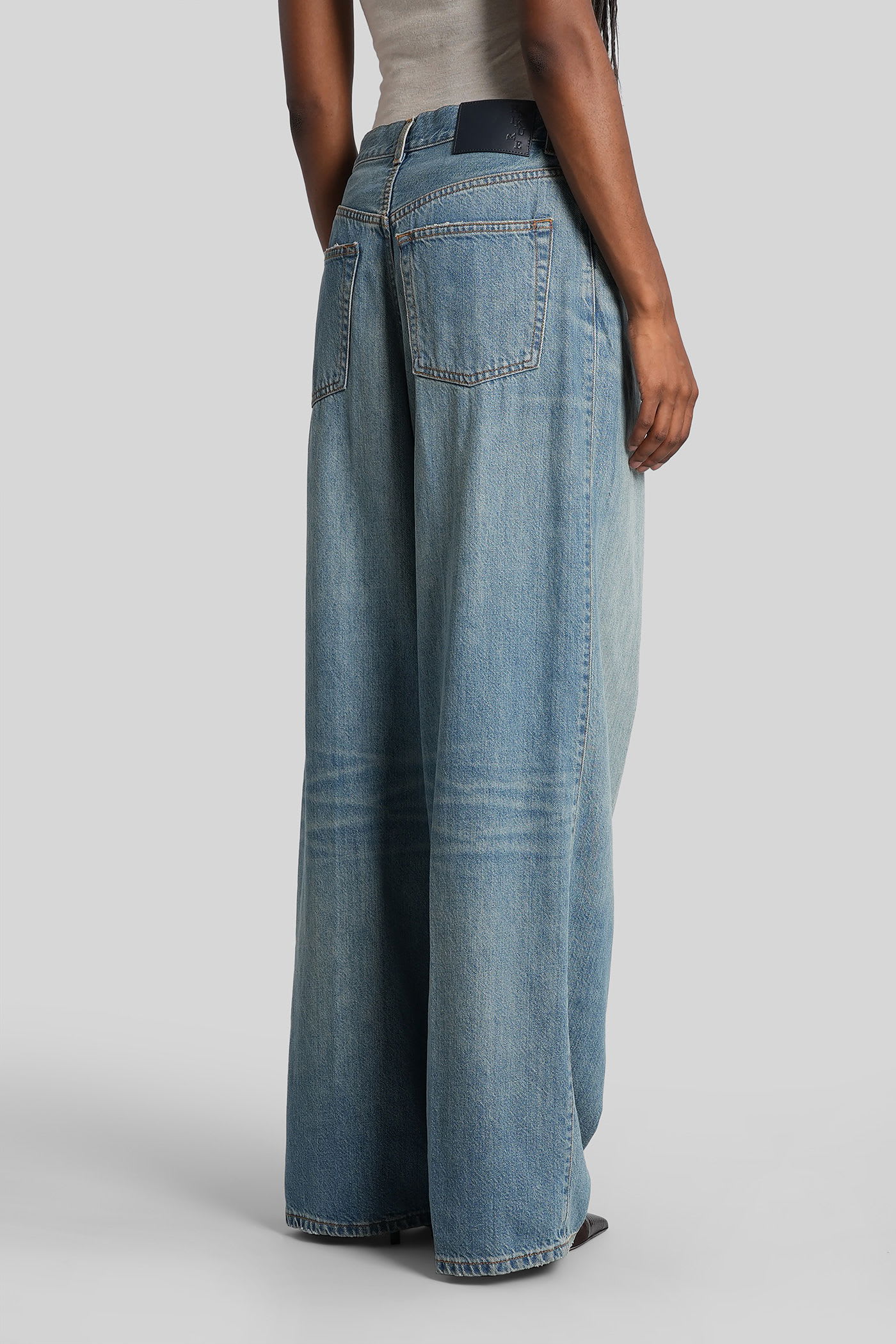 Haikure Candy Jeans In Blue Denim In Blue