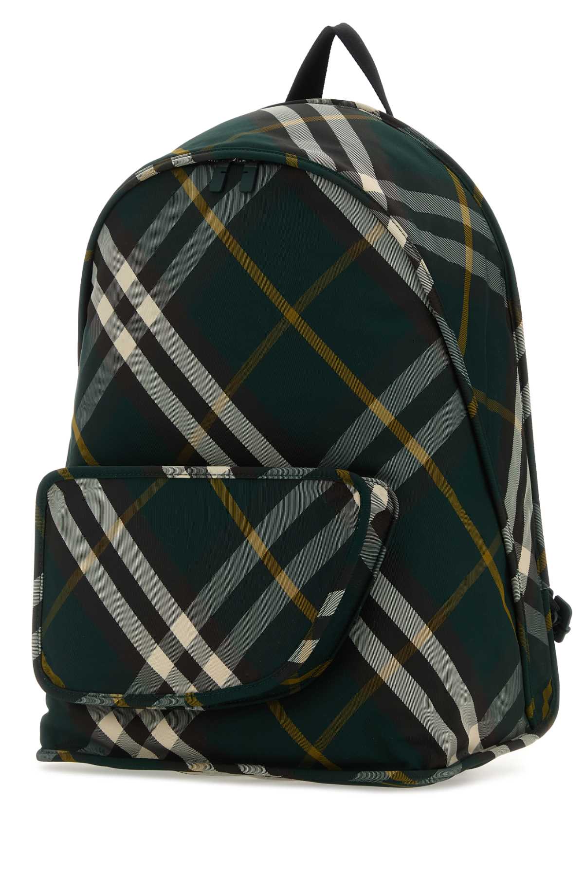 Shop Burberry Printed Nylon Shield Backpack In Ivy