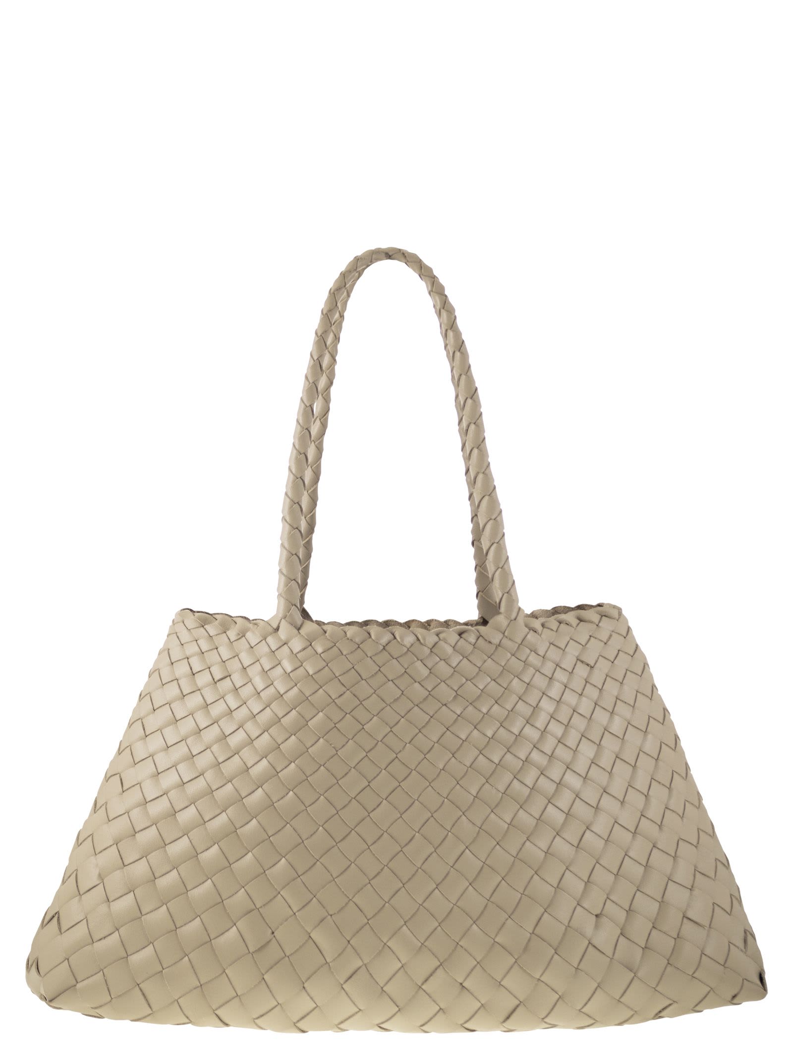 Santa Croce Big - Woven Leather Bag