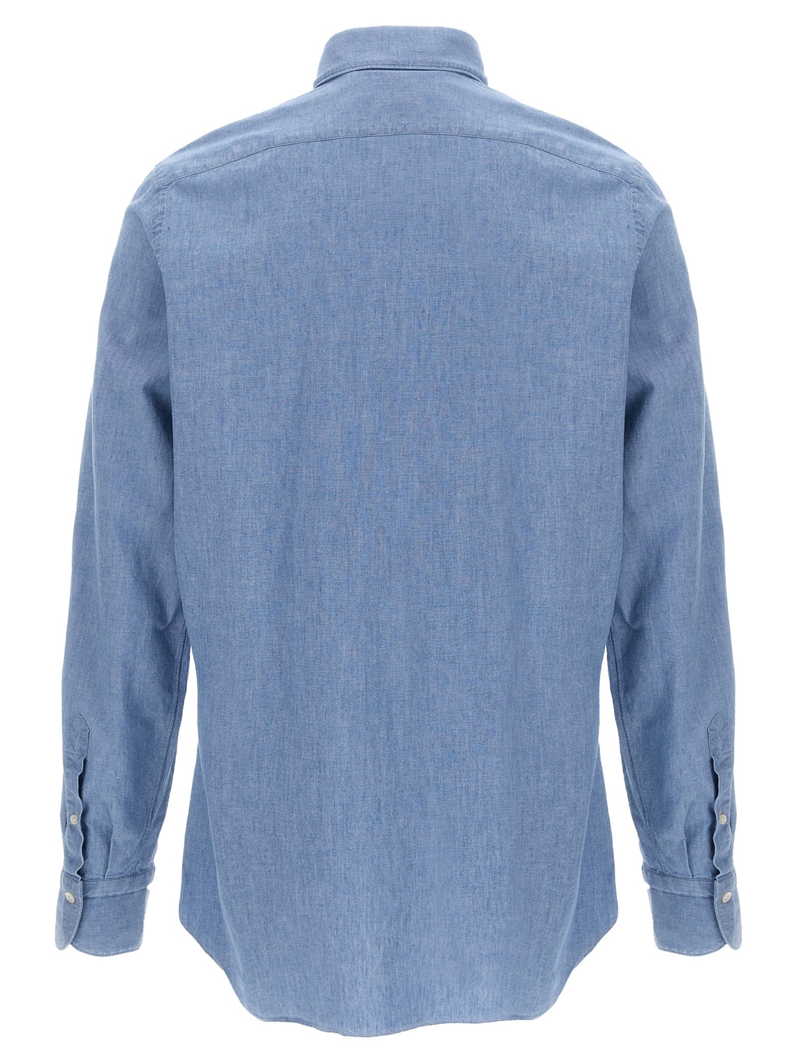 Finamore 1925 Finamore 'gaeta' Shirt In Blue