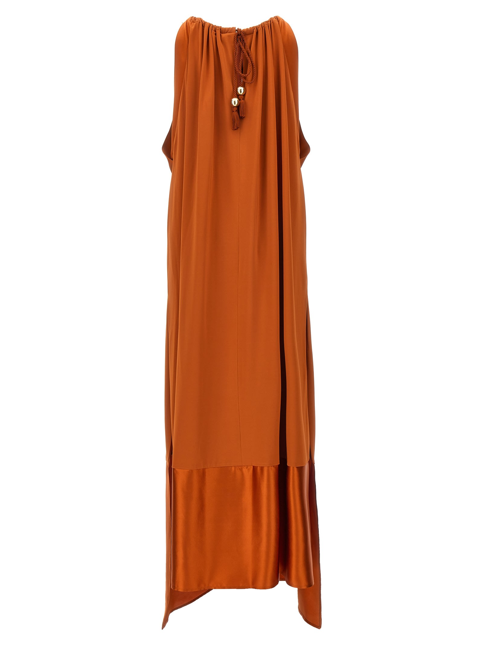 Shop Max Mara Samaria Dress In Brown