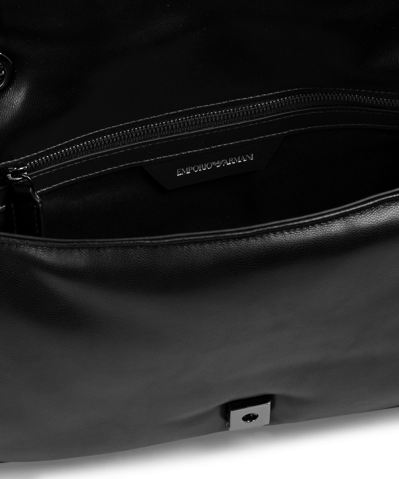 Shop Emporio Armani Crossbody Bag In Nero