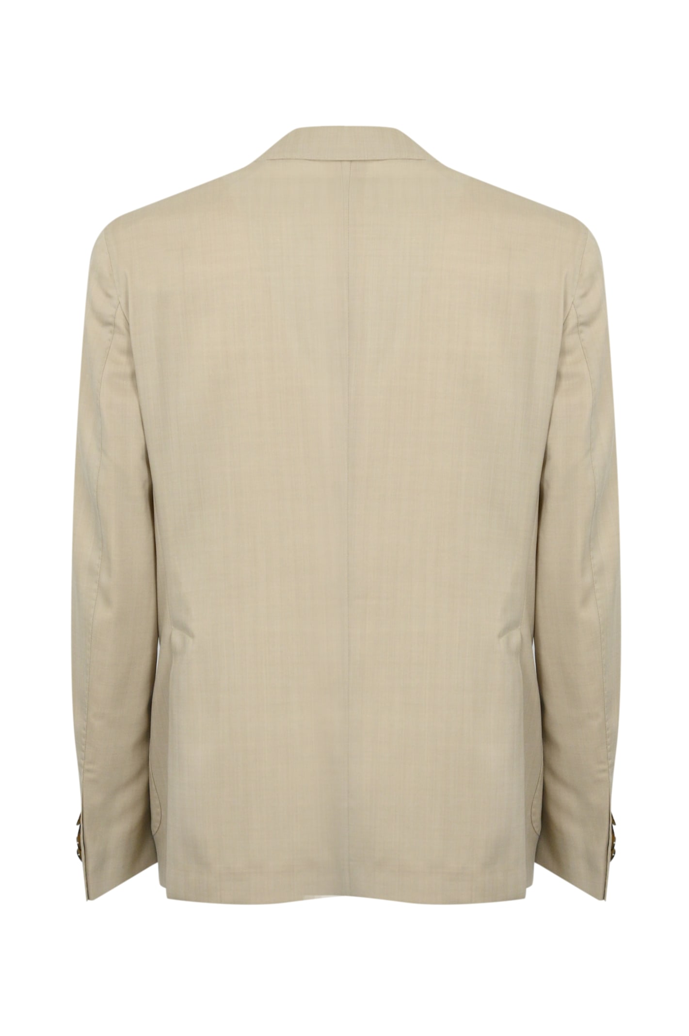 L.b.m 1911 Single-breasted Wool Jacket In Beige