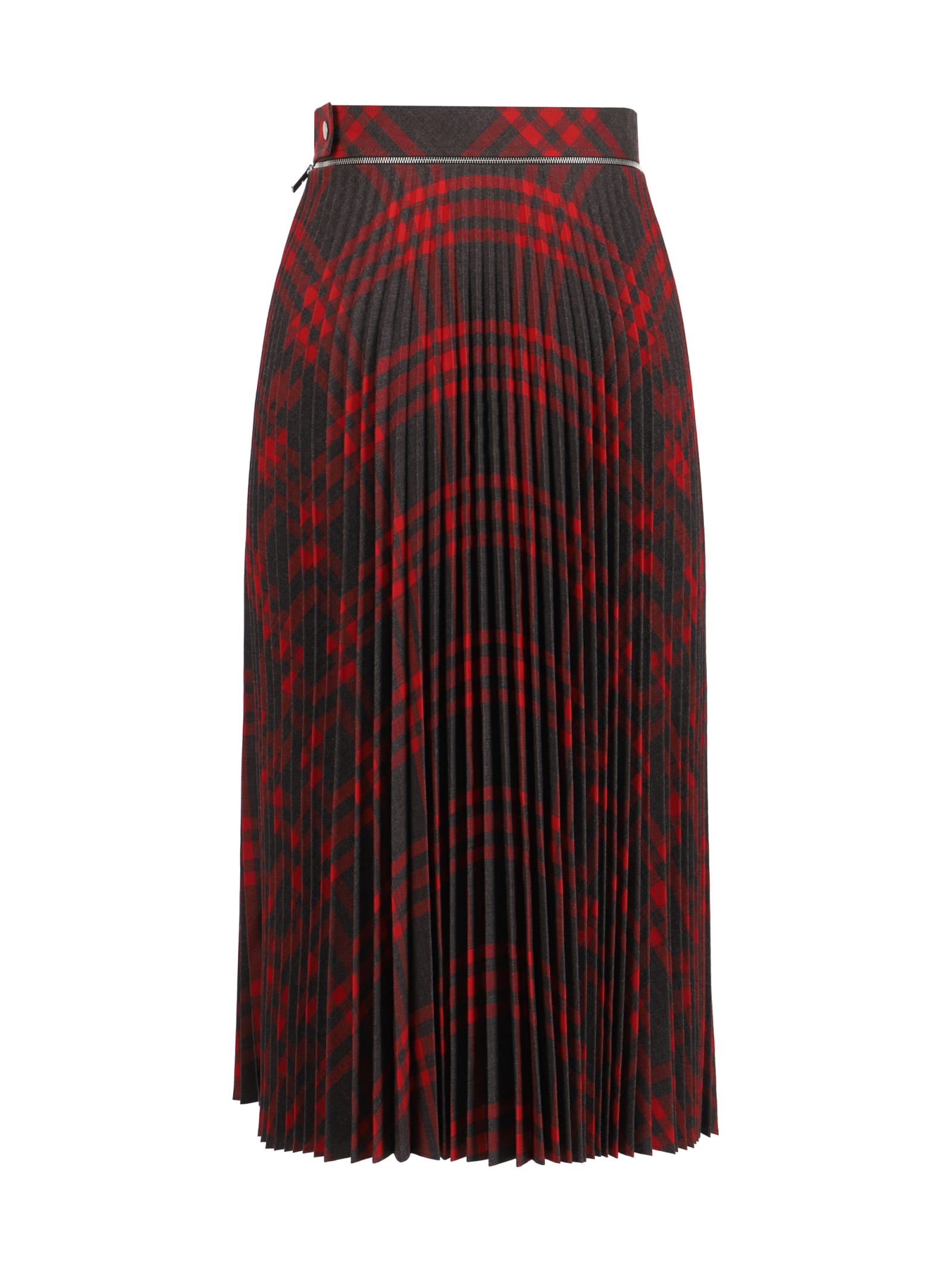 Shop Burberry Skirts Evening In Loch Ip Check