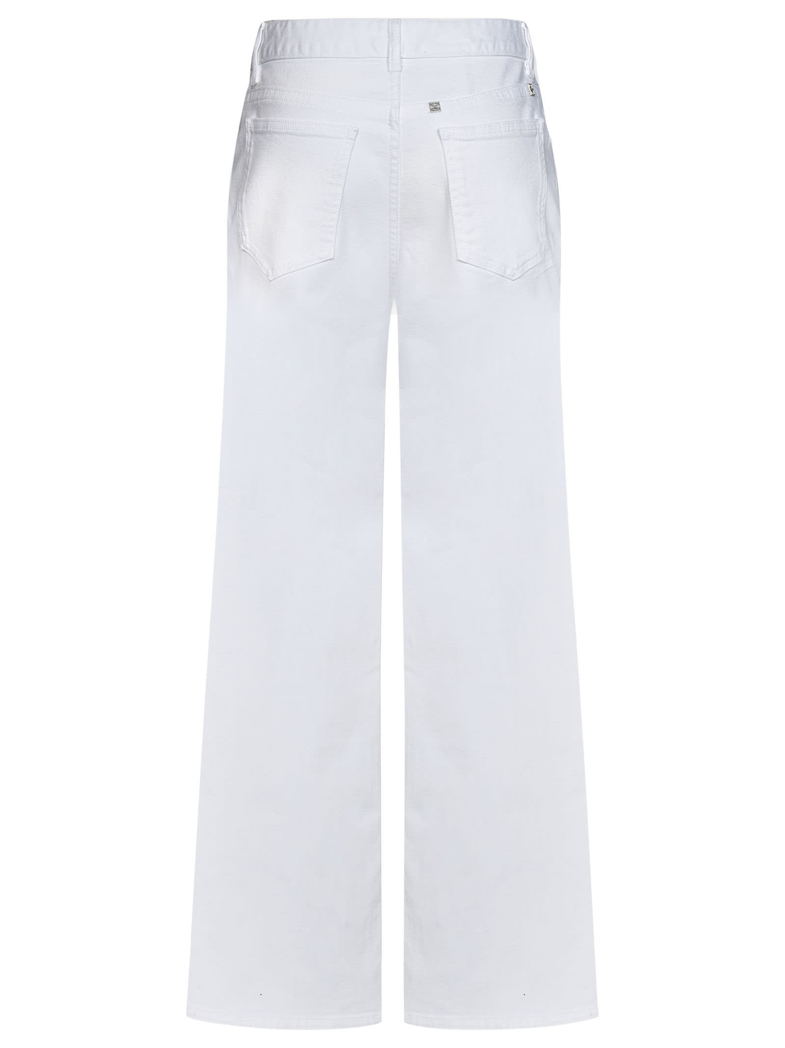 Shop Givenchy Jeans In Bianco