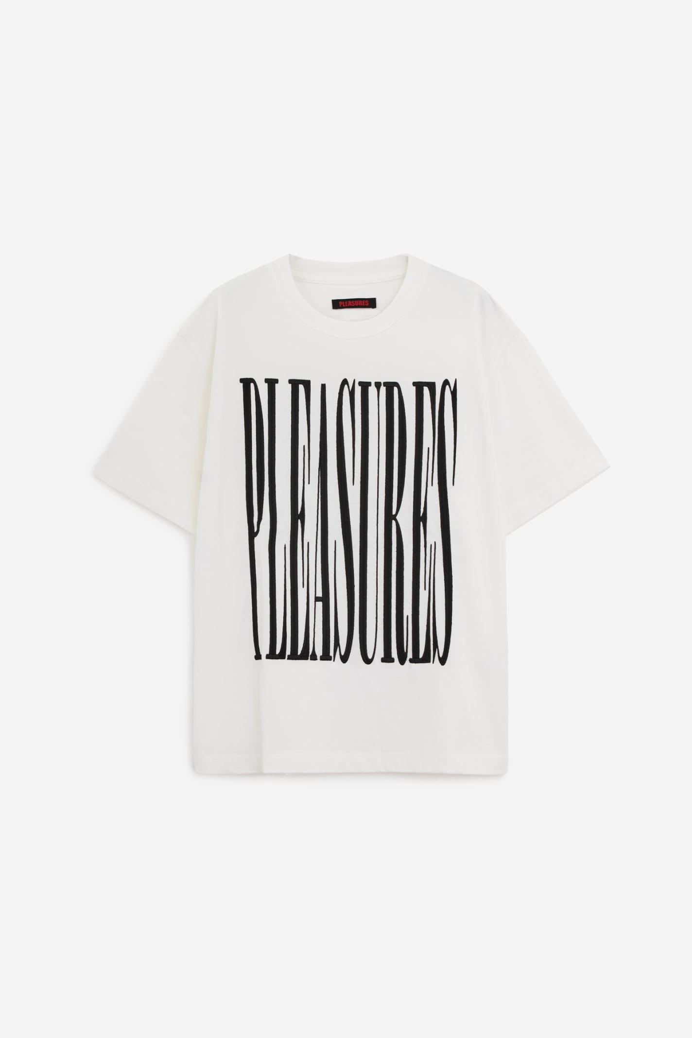 Shop Pleasures Stretch Heavyweight T-shirt In White