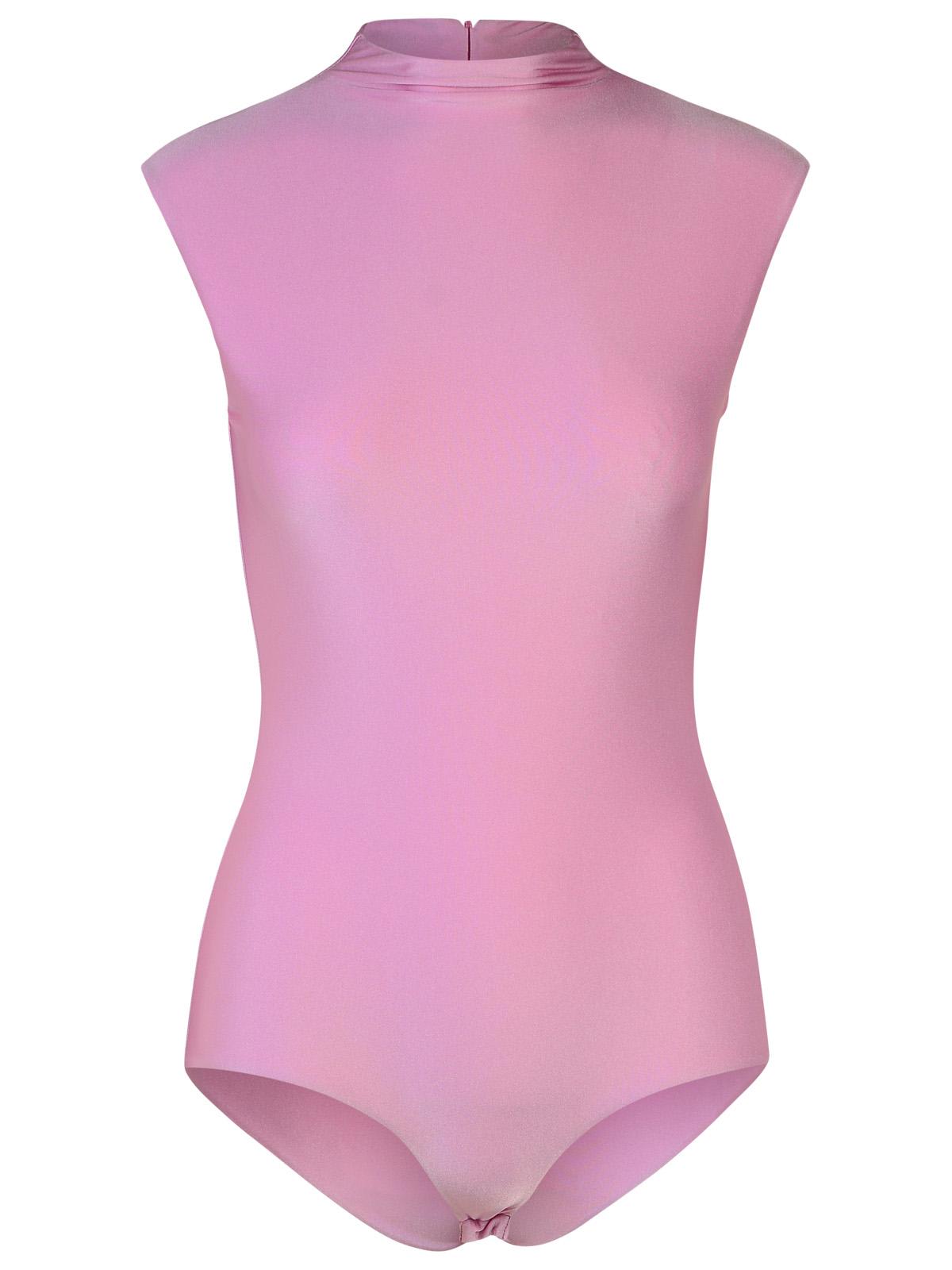 cristin Pink Polyamide Blend Bodysuit