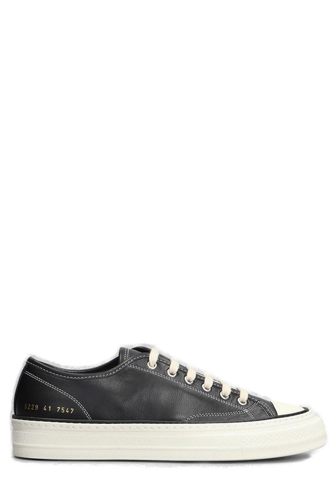 Shop Common Projects Tournament Low-top Sneakers In Black