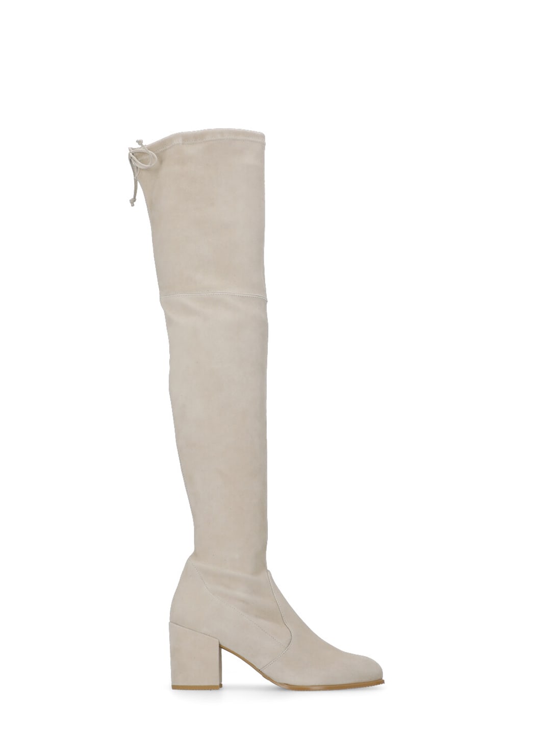 Shop Stuart Weitzman Tieland Boots In Beige