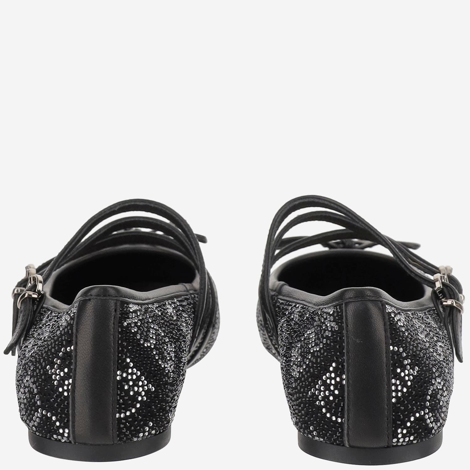 Shop Pinko Joy Ballet With Rhinestones In Black