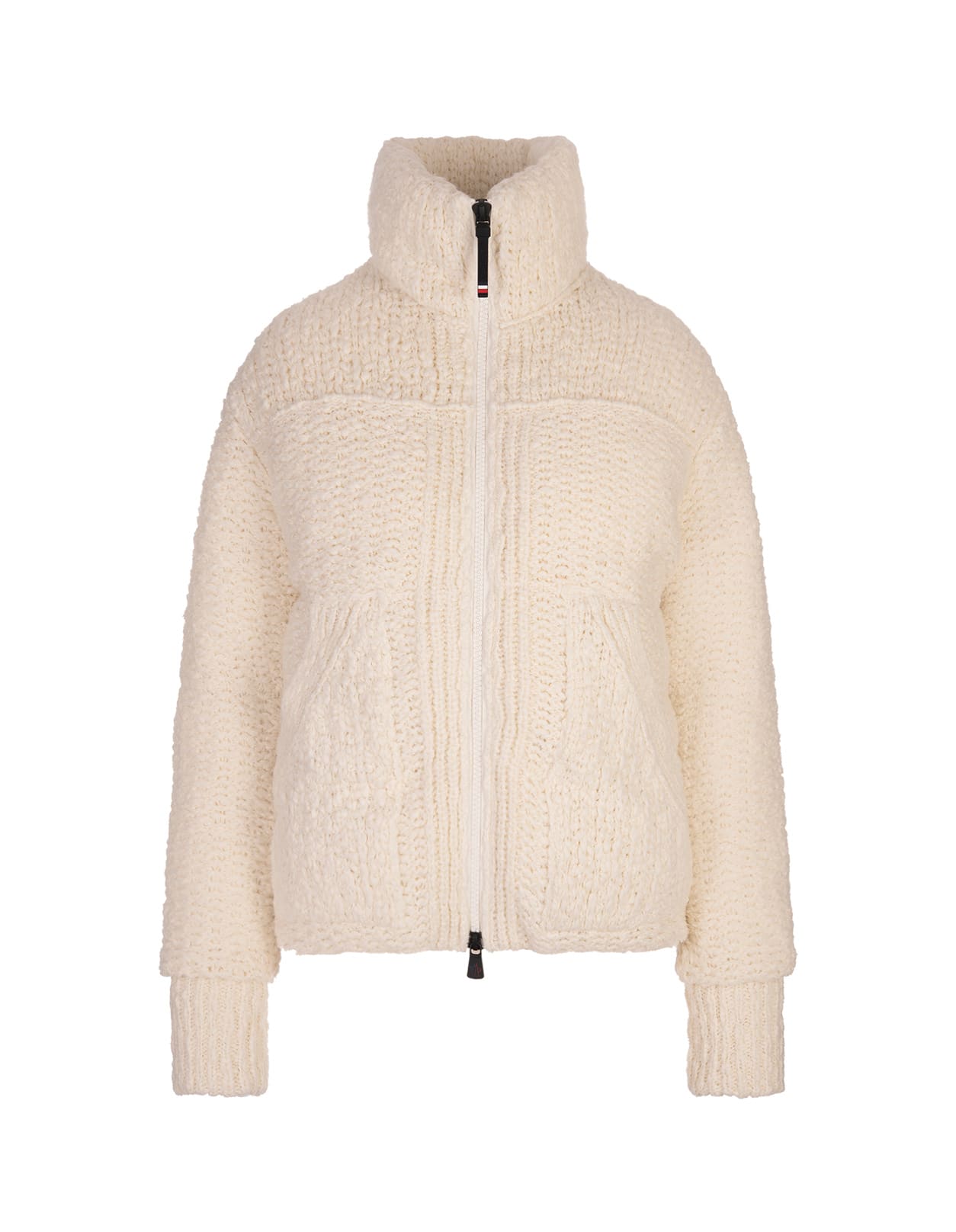 White Serfaus Short Down Jacket