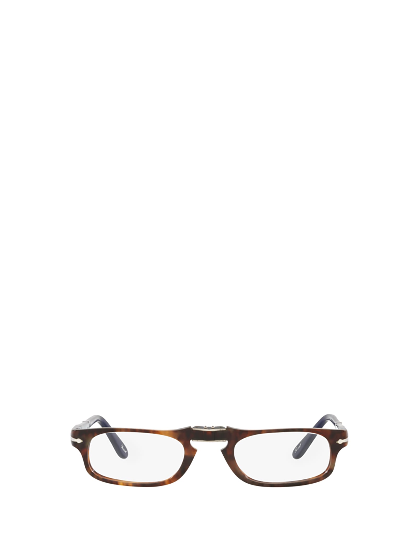 Persol Po2886v Slim Rectangular Glasses In Havana