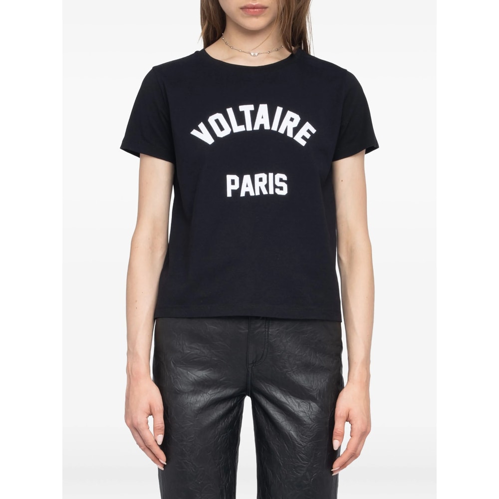 Zadig & Voltaire T-shirt In Black