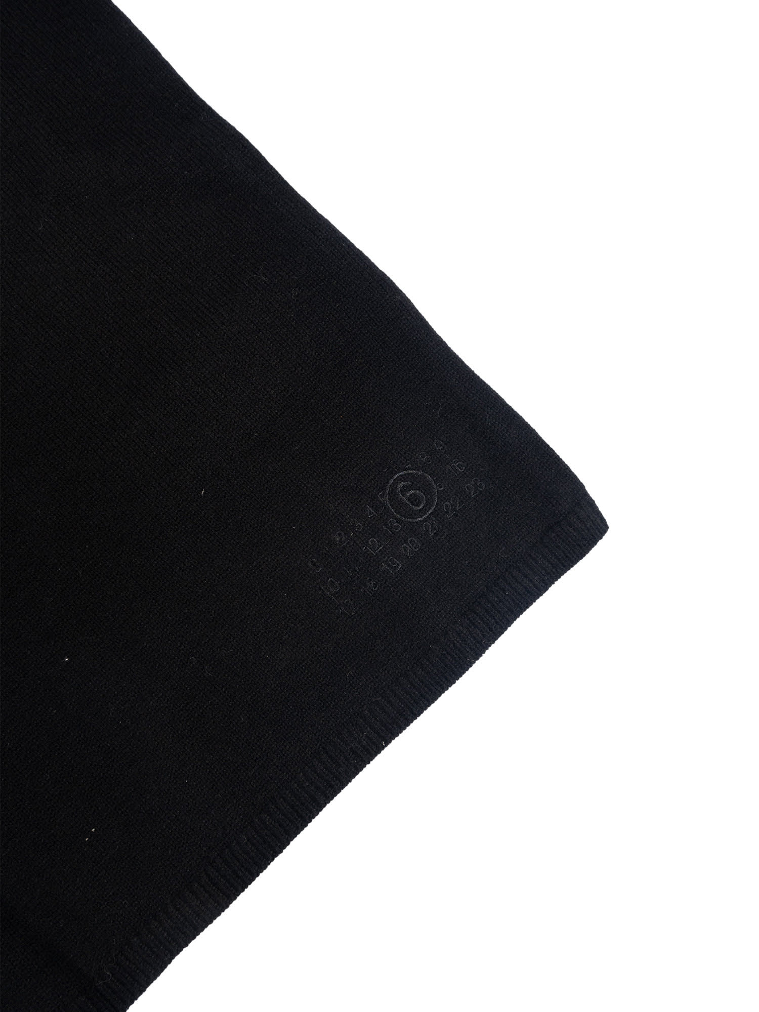 Mm6 Maison Margiela Knitwear In Black