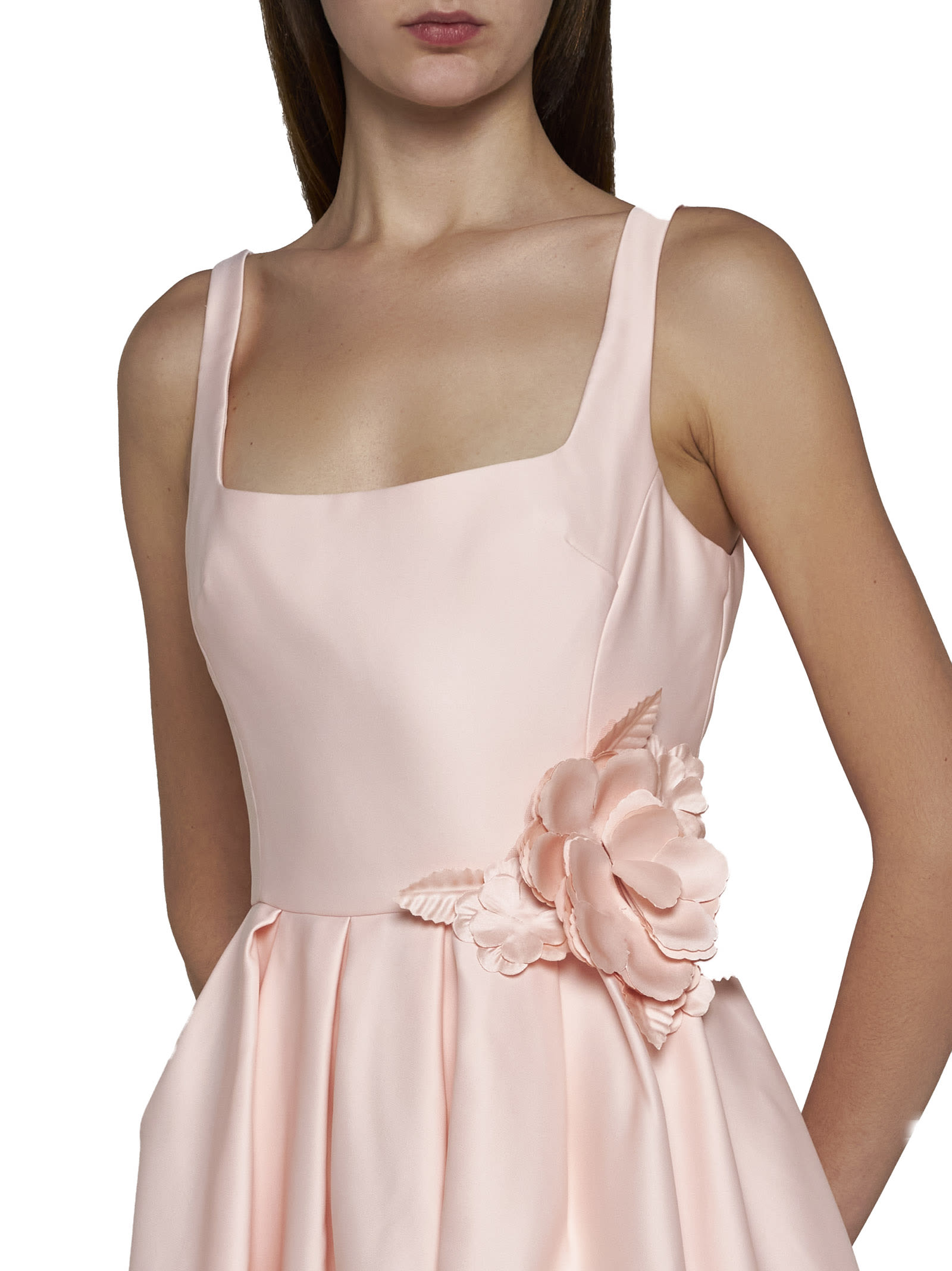 Shop Marchesa Notte Dress In Pink