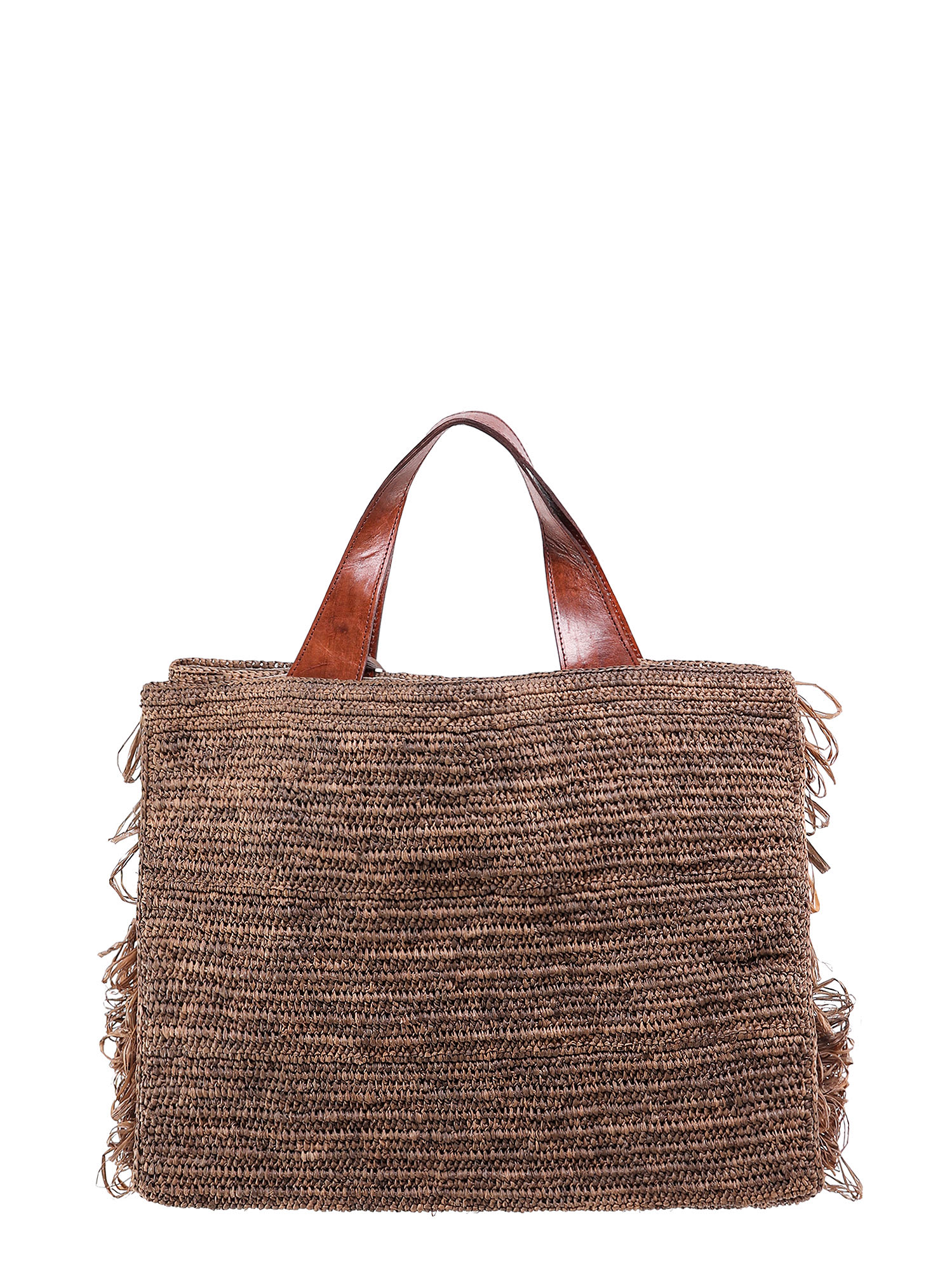 Shop Ibeliv Onja Handbag In Brown