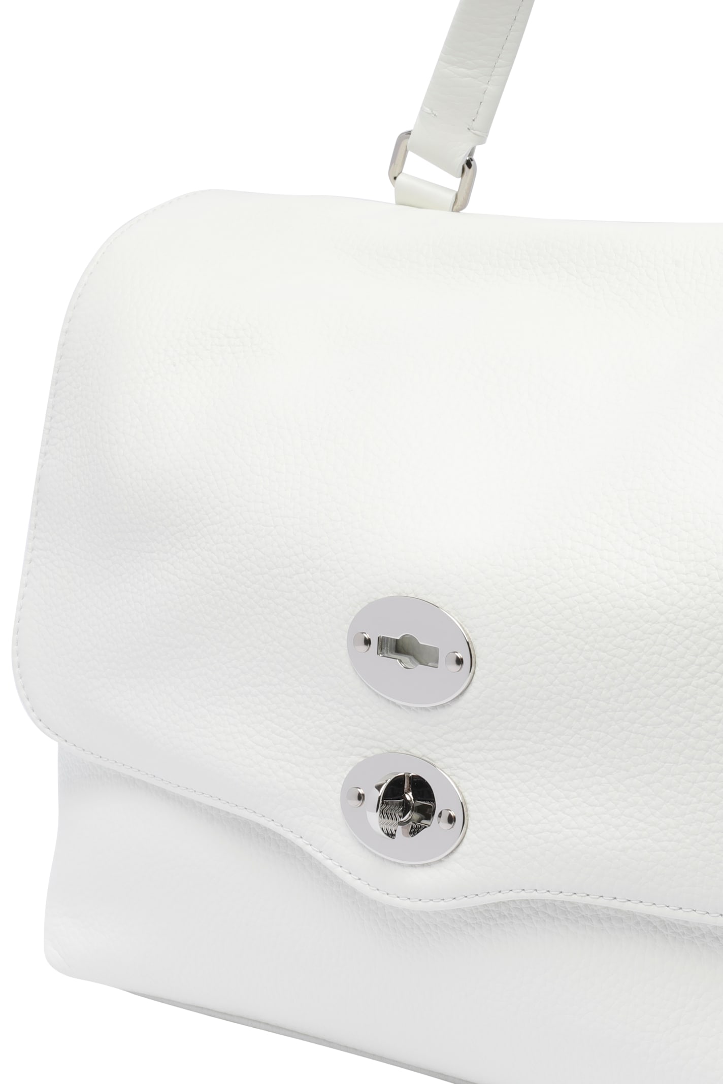Zanellato Medium Postina Daily Handbag In White