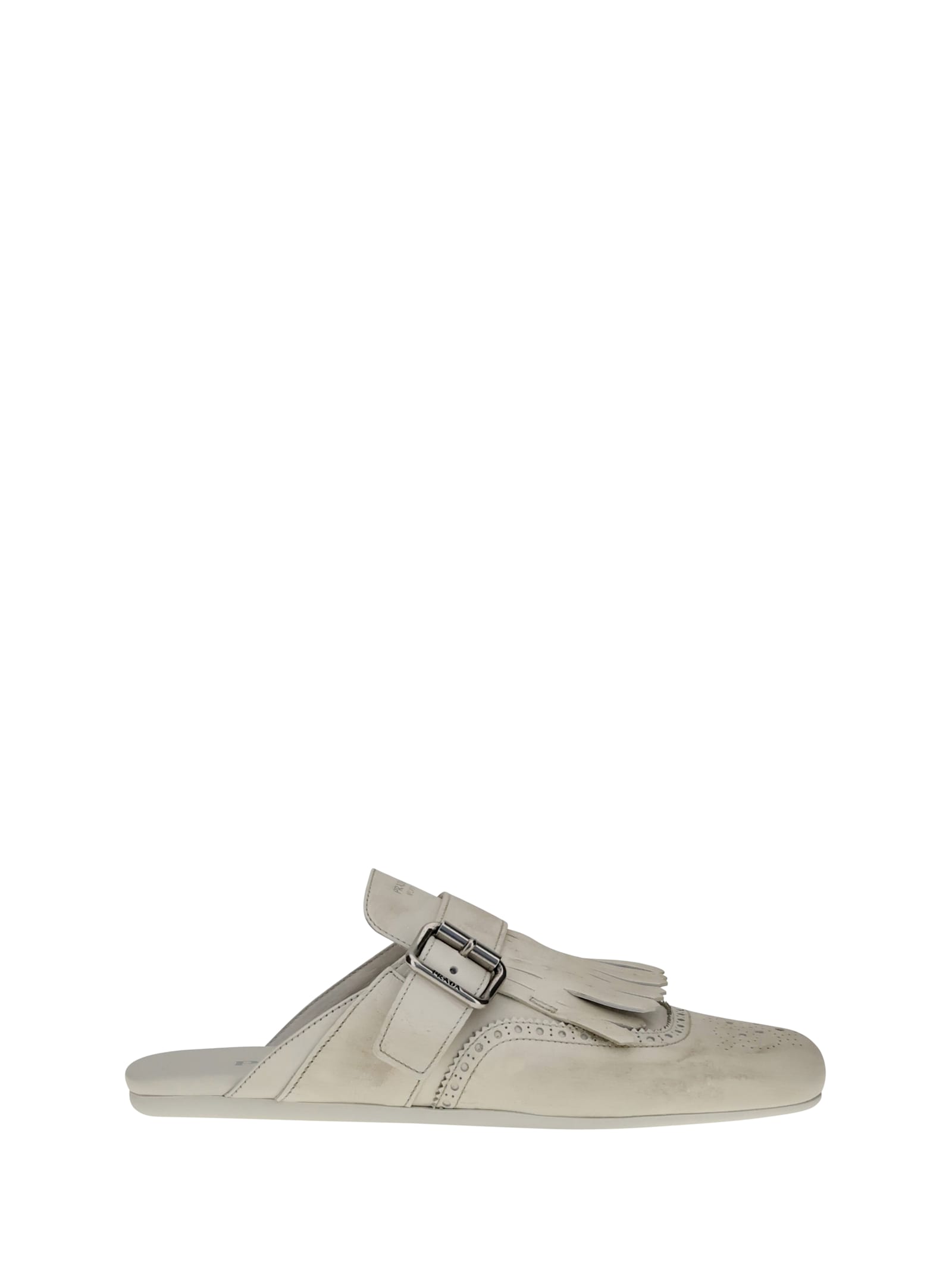 Prada Leather Mules