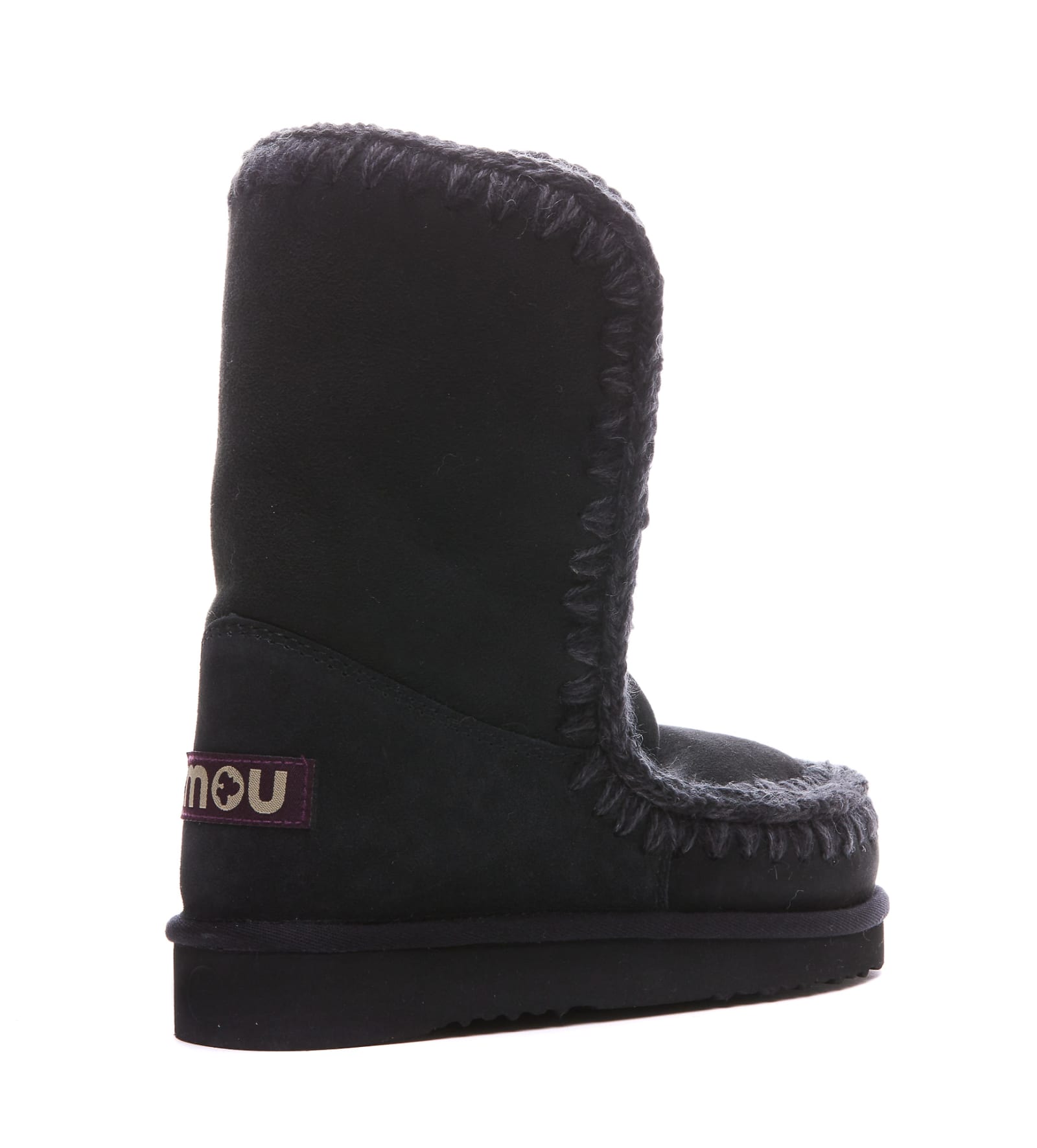 Mou Boots  Eskimo24 Made Of Leather In Nero