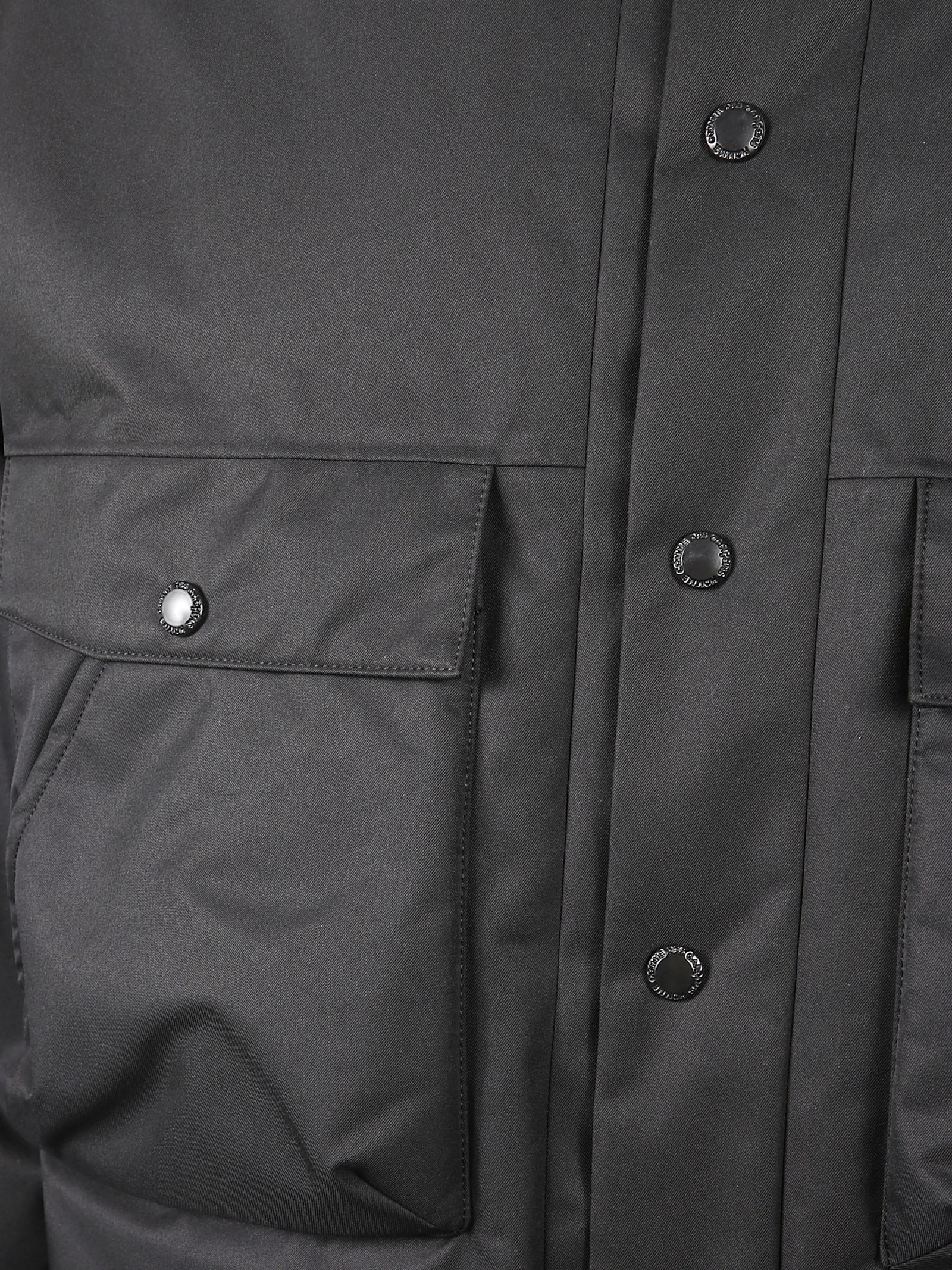 Comme Des Garçons Homme Deux Collared Denim Jacket Long Sleeves In Blue