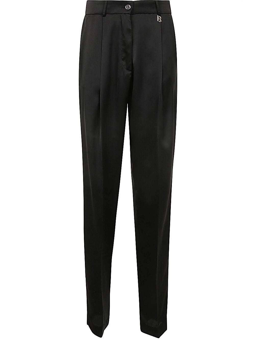 Shop Blugirl Regular Pants In Black
