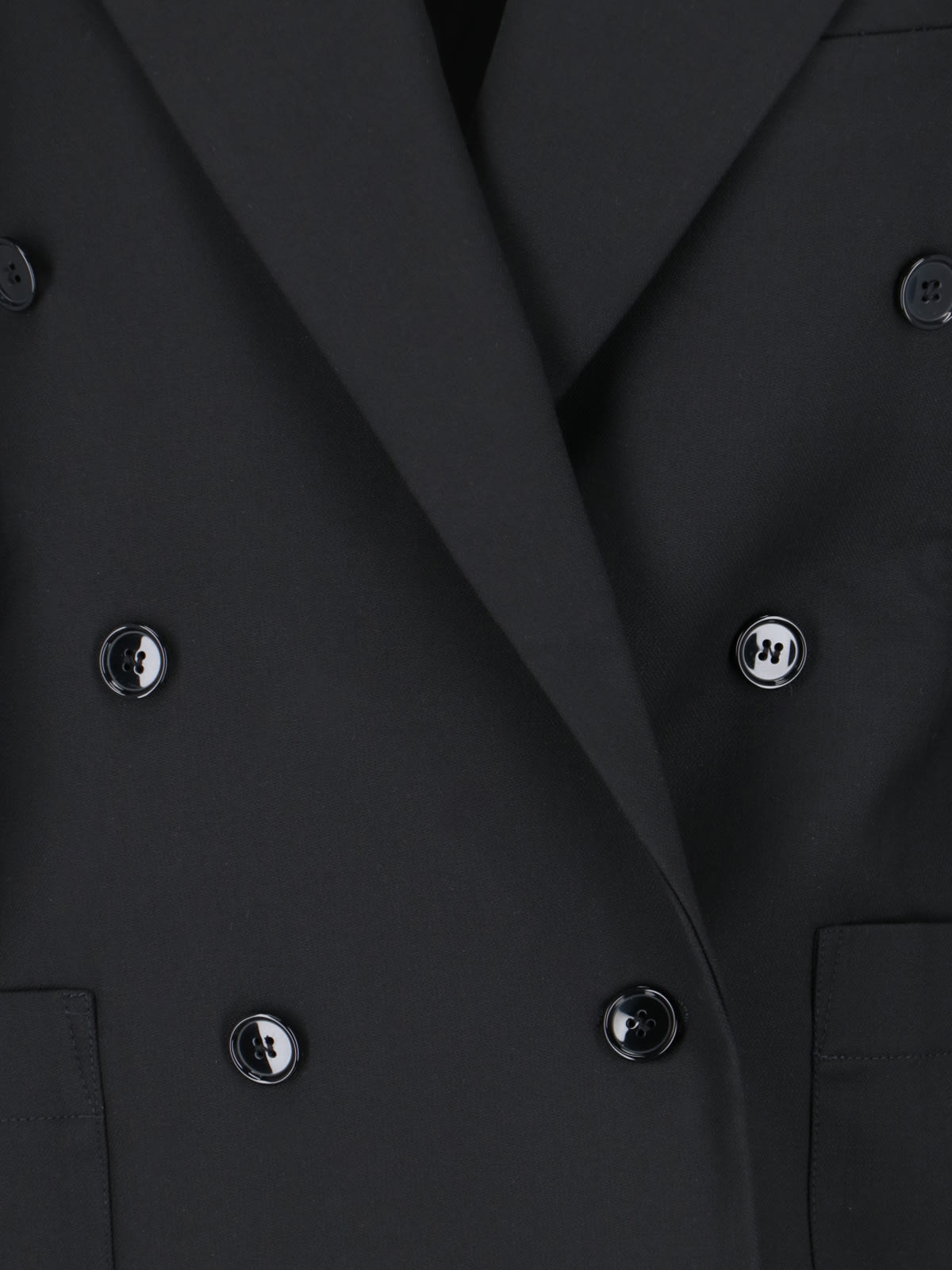 Shop The Garment Pluto Double-breasted Blazer In Black
