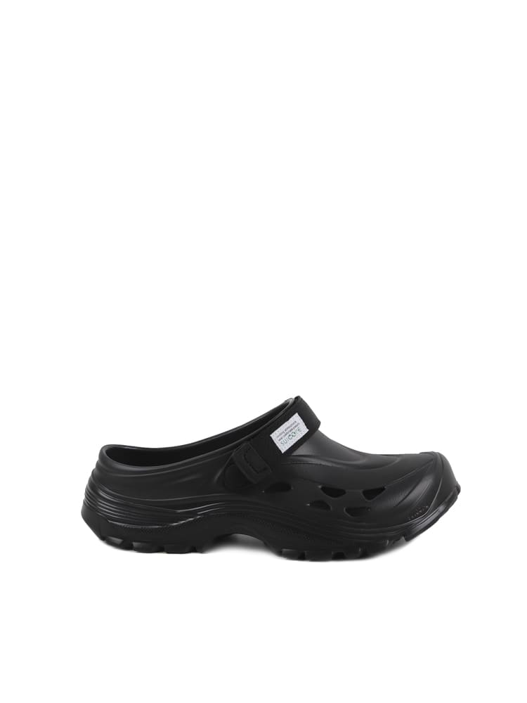 Suicoke Rubber Sandals In Blk Black