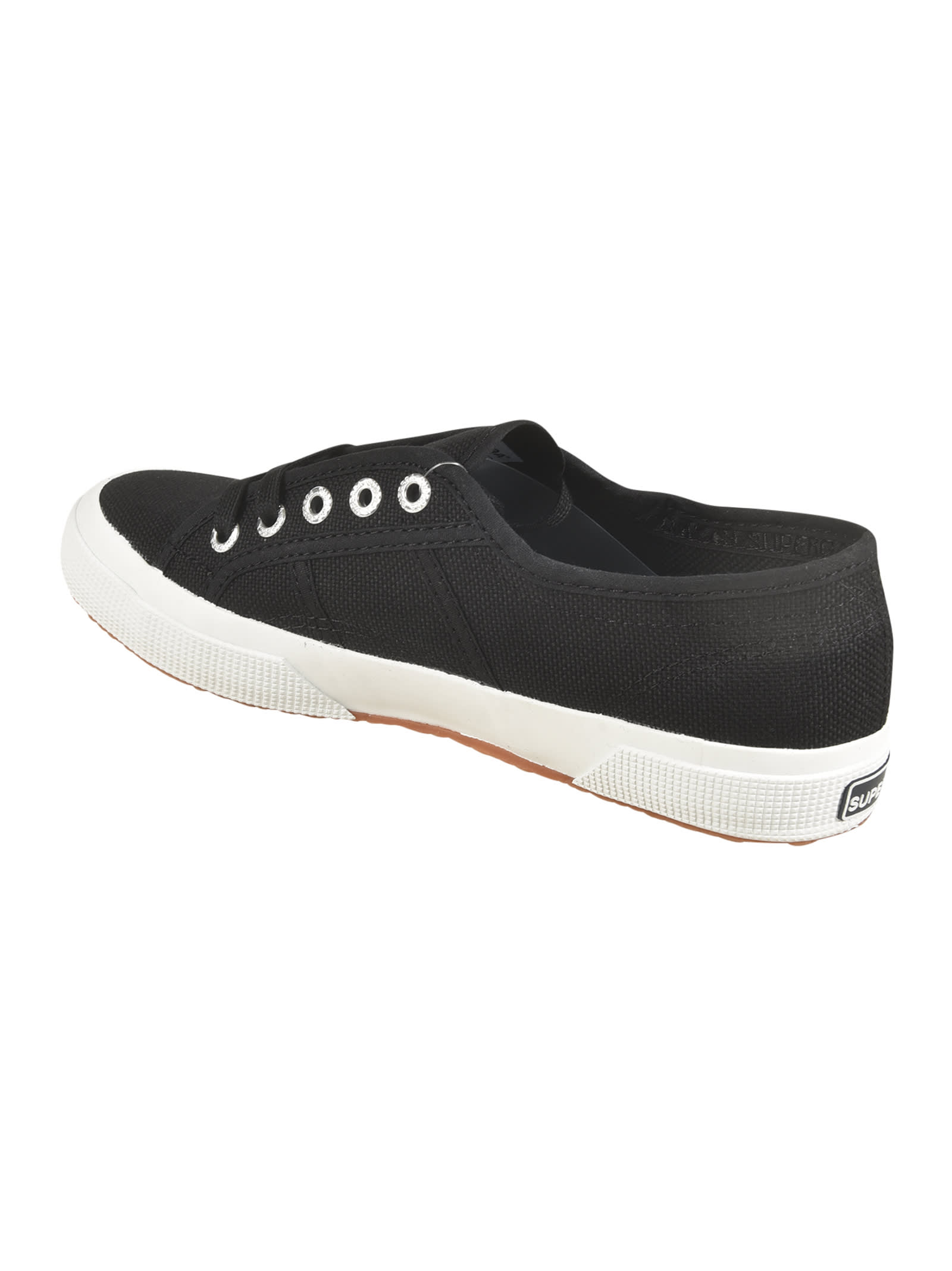 Superga Logo Side Sneakers In White