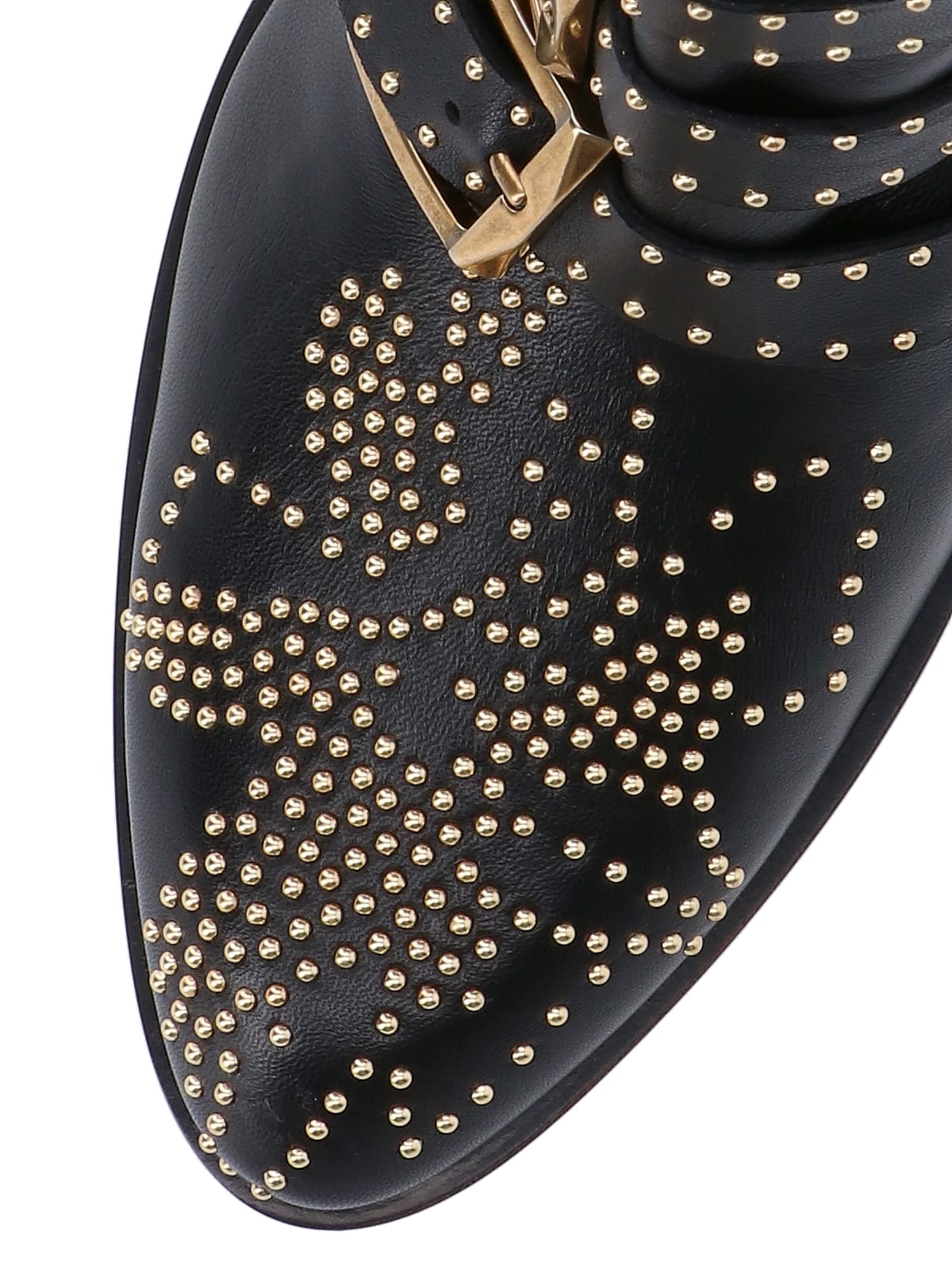 Chloé Chloe Women Embellished Nappa Leather Susanna Ankle Boots In Black