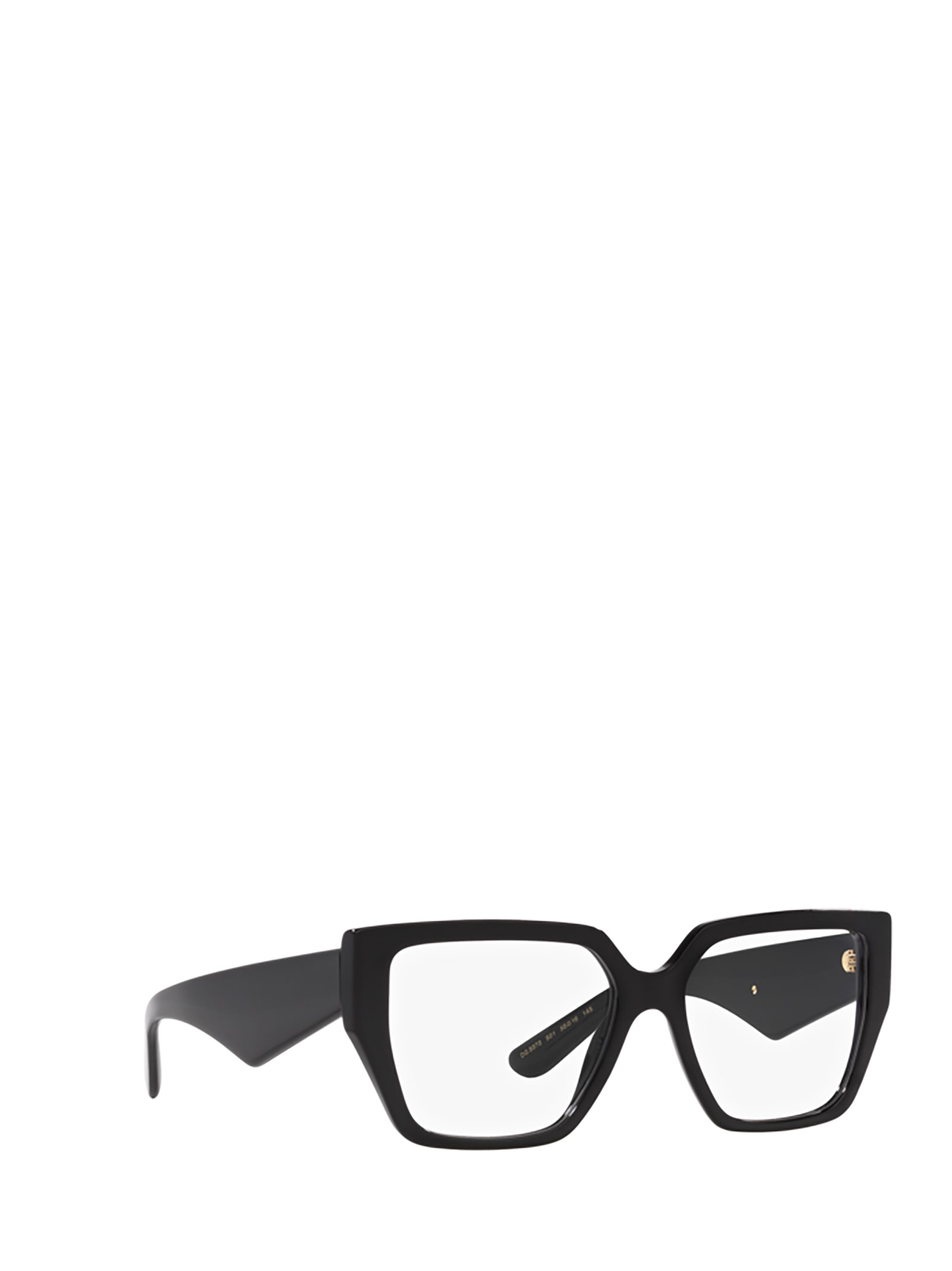 Shop Dolce &amp; Gabbana Eyewear Dg3373 Black Glasses