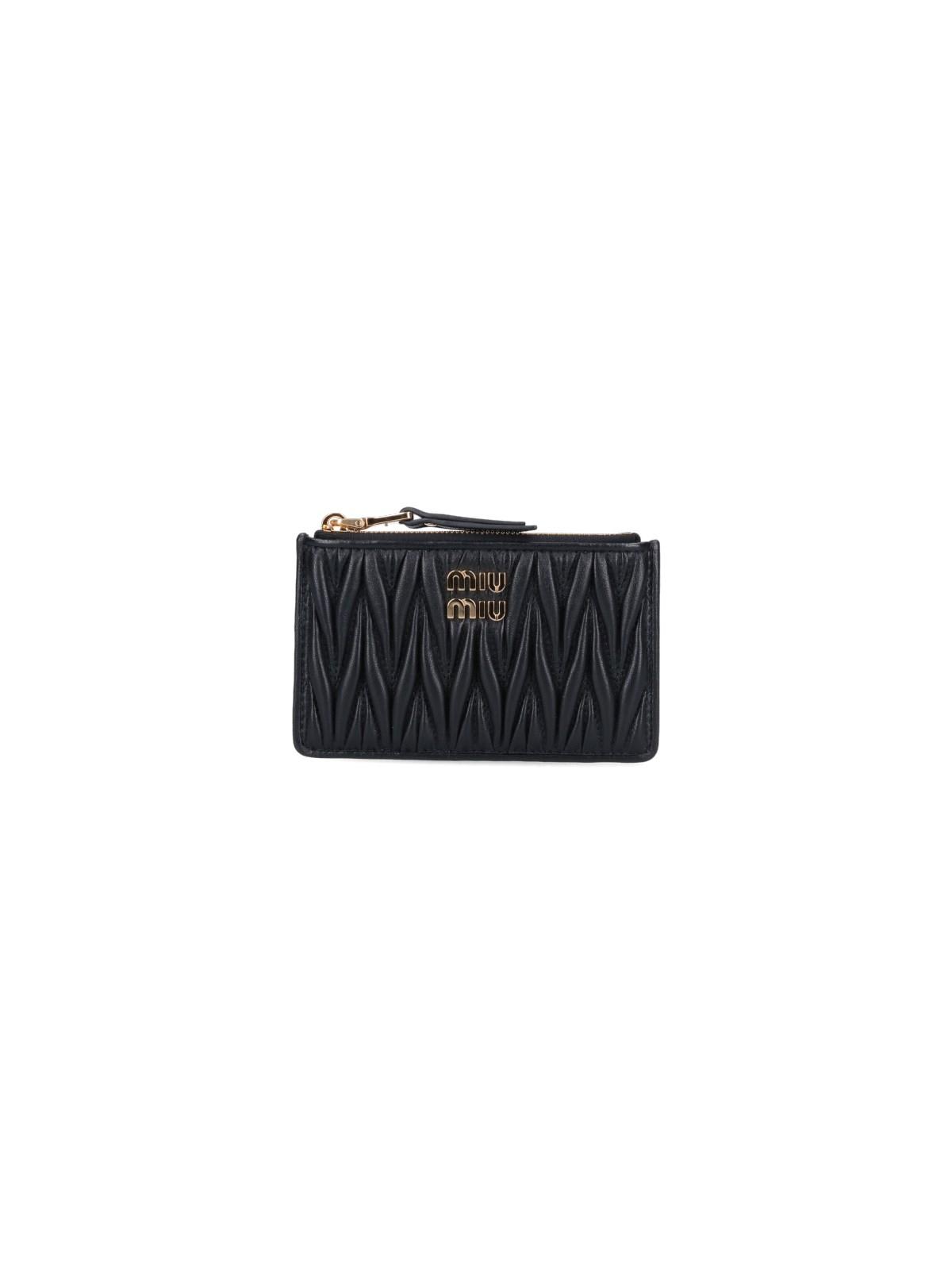 Shop Miu Miu Matelass Allet In Nero