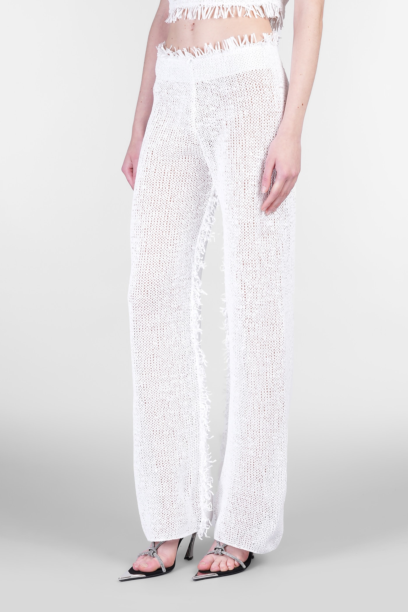 Nué Aruba Dress Woman In White Polyester In White