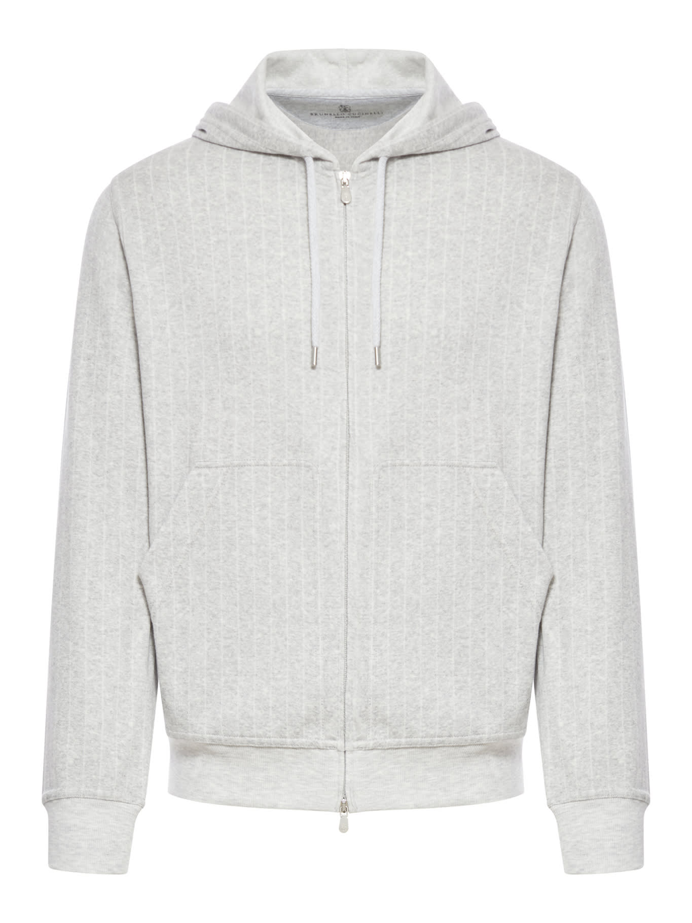 Shop Brunello Cucinelli Sweater In Pearl Grey