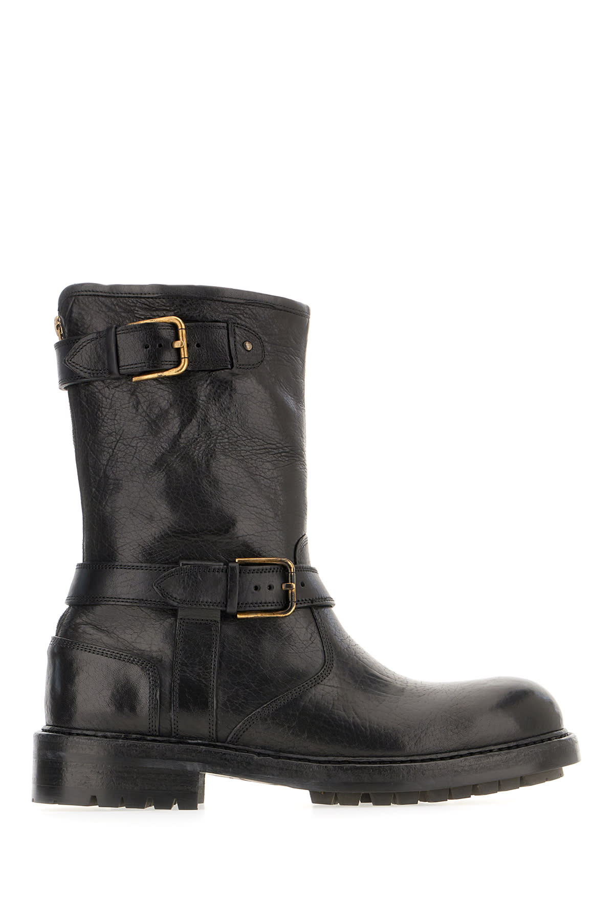 Black Leather Boots