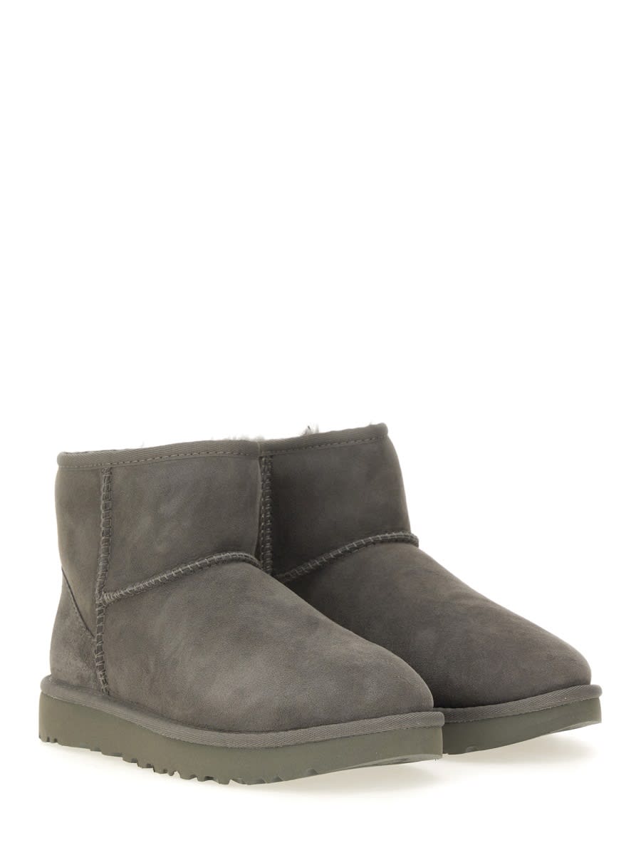 Ugg Womens Classic Mini Ii Boots In Grey