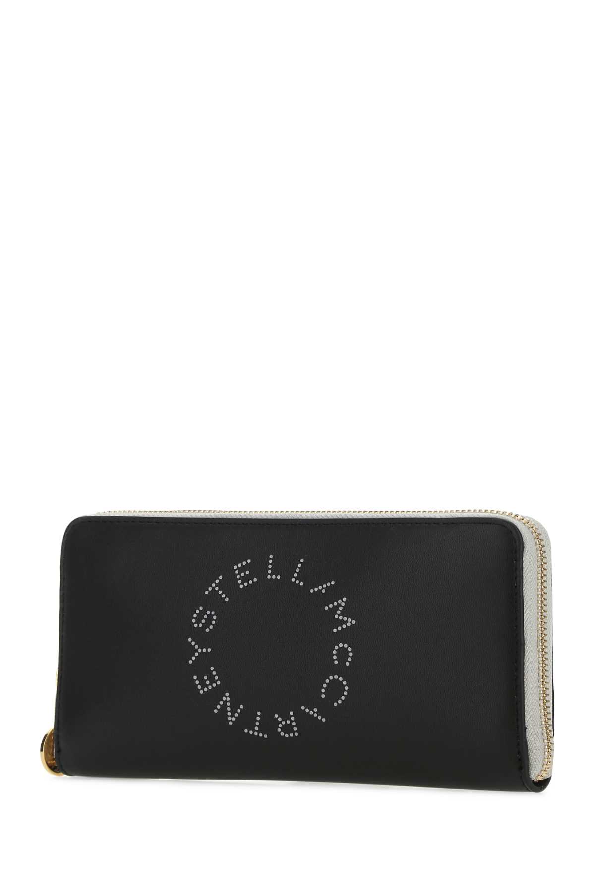 Stella Mccartney Black Alter Mat Wallet In 1000