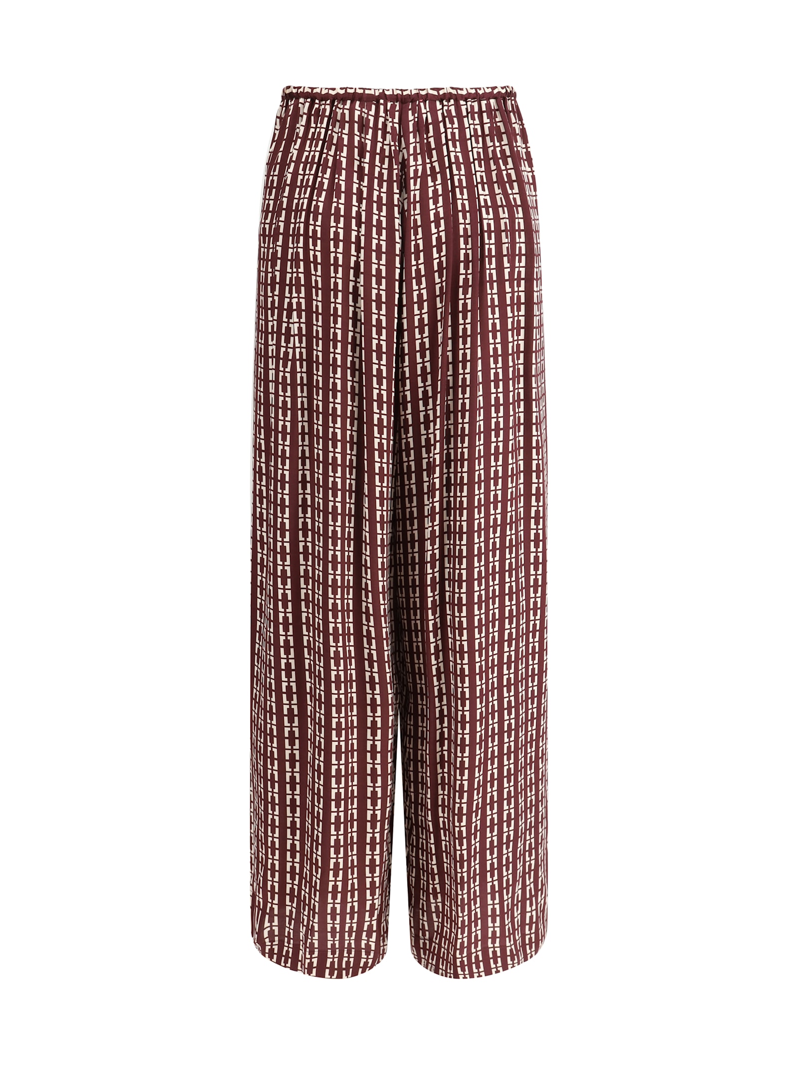 Shop Forte Forte Relaxed-fit Trousers In Ruby
