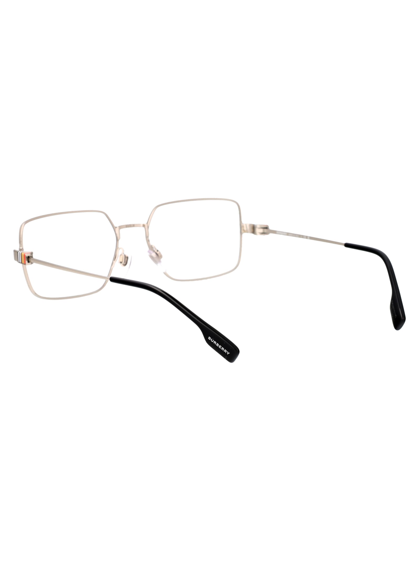 Shop Burberry Eyewear 0be1380 Glasses In 1005 Silver