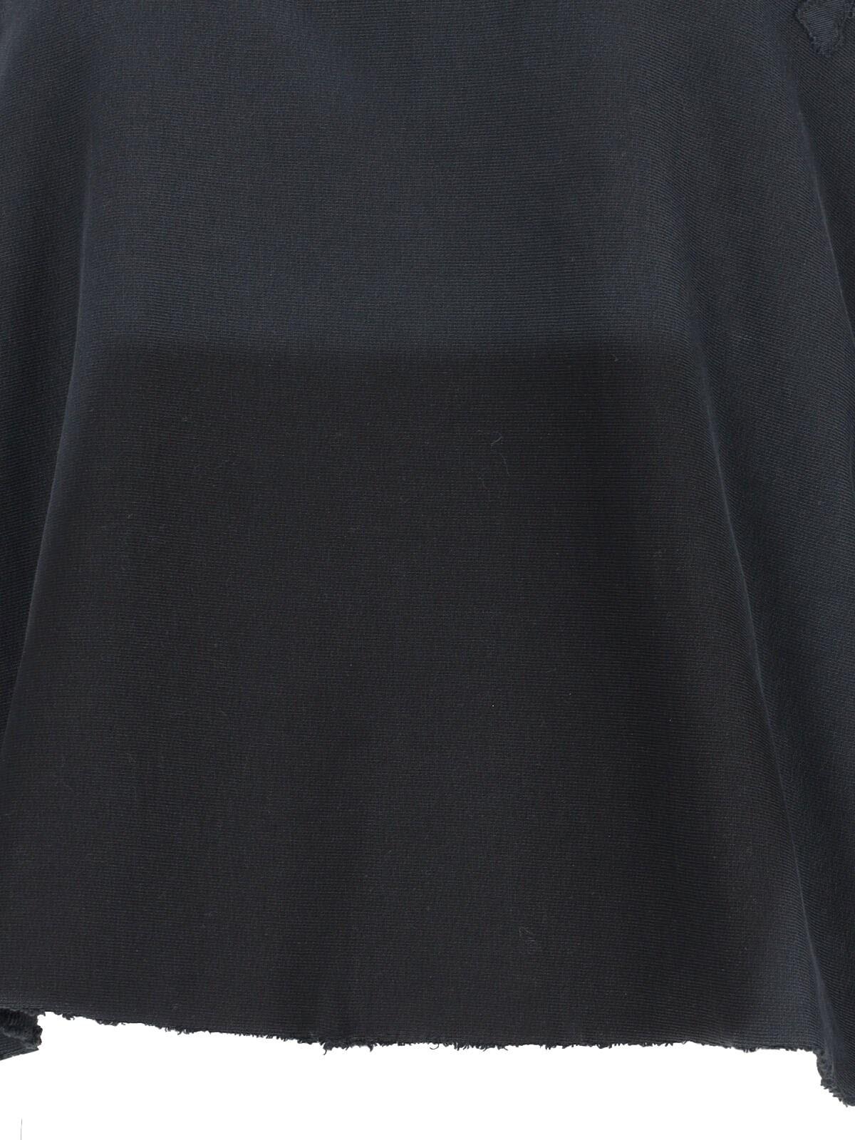 Maison Margiela Hoodie In Black