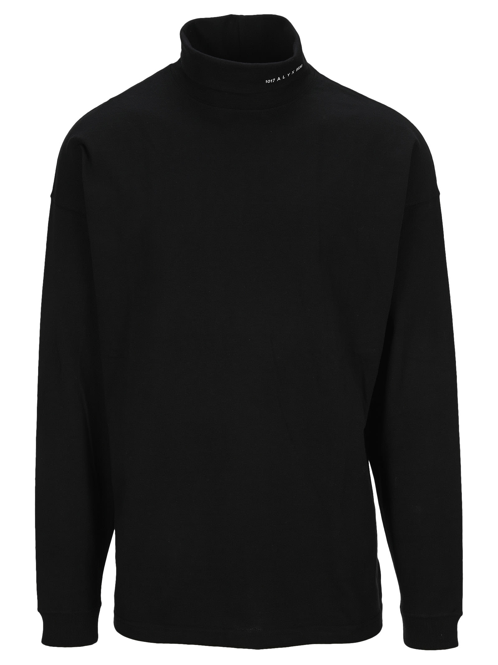 Click to view more detailed imagery on our partner's website Alyx Logo-print Roll Neck Sweatshirt In Black
