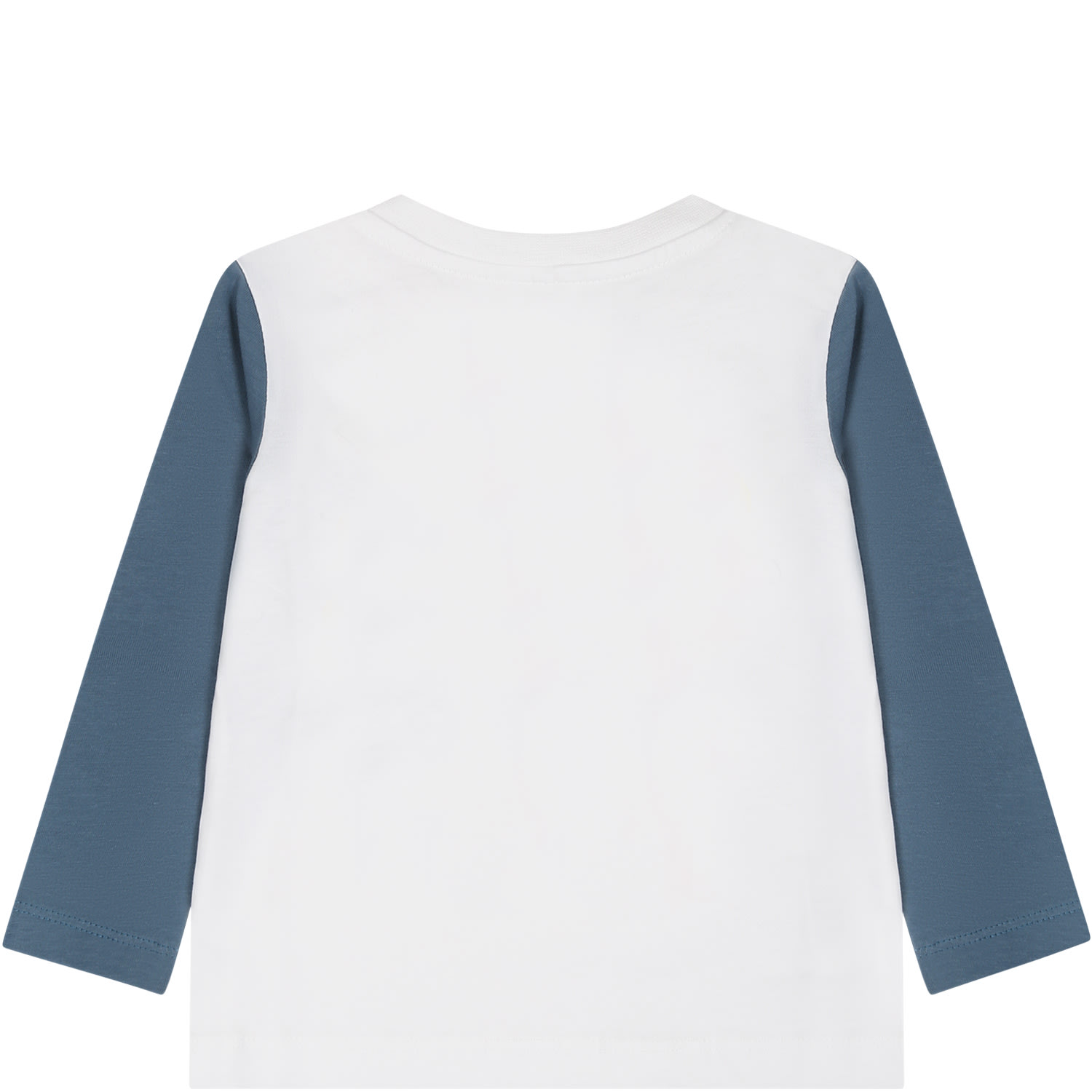 Shop Stella Mccartney White T-shirt For Baby Kids With Mushroom Print