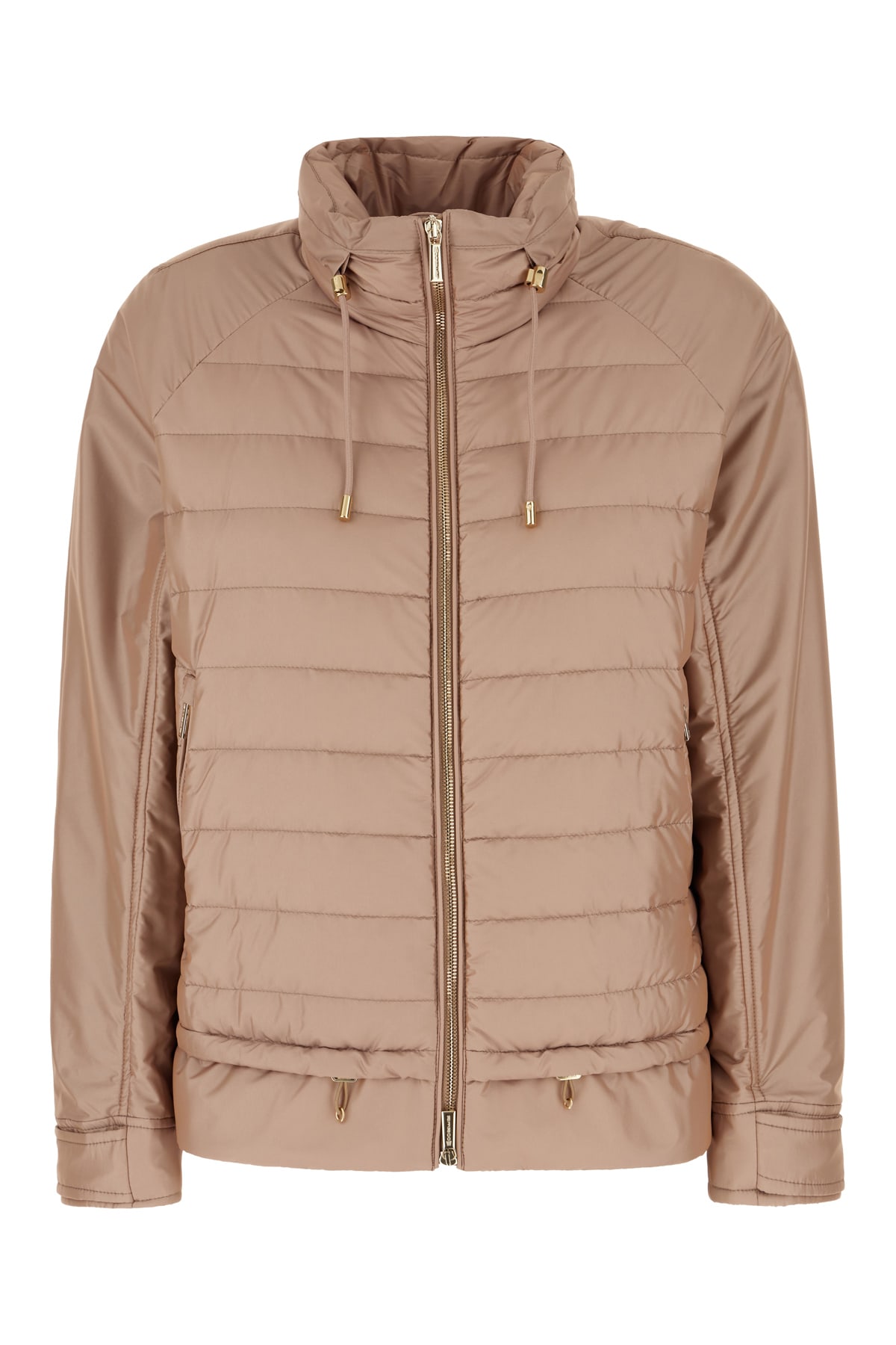 Shop Moorer Antiqued Pink Nylon Blend Danielle Down Jacket In Deserto