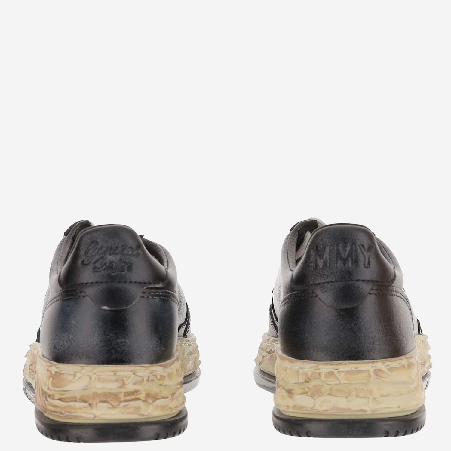 Autry Supvint Low X Mihara Yasuhiro Sneakers In Black