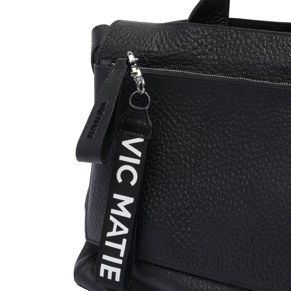 VIC MATIE LOGO HANDBAG 