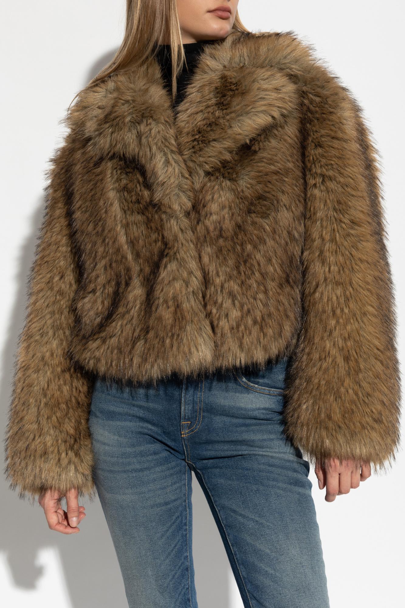 Stand Studio Giubbino Samara Natural In Brown