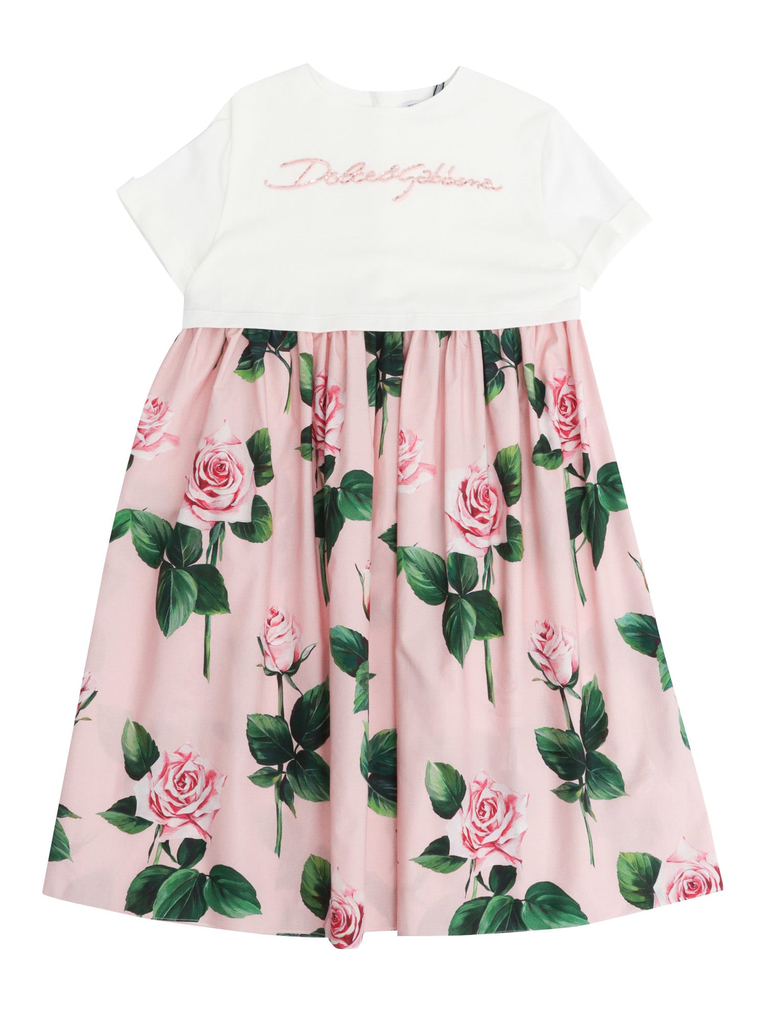 Dolce & Gabbana Printed Dress In Multicolor