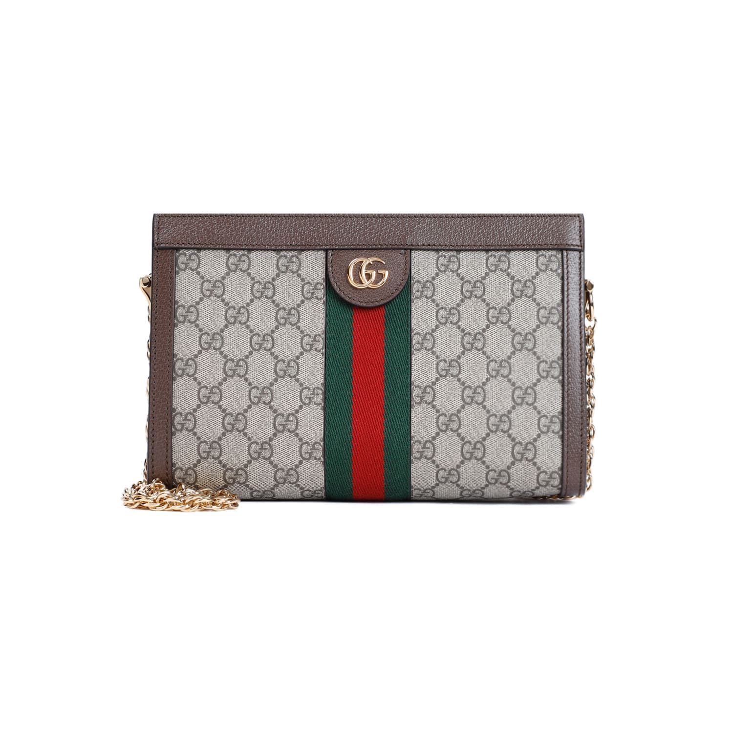 Shop Gucci Ophidia Shoulder Bag In B.eb N.acero