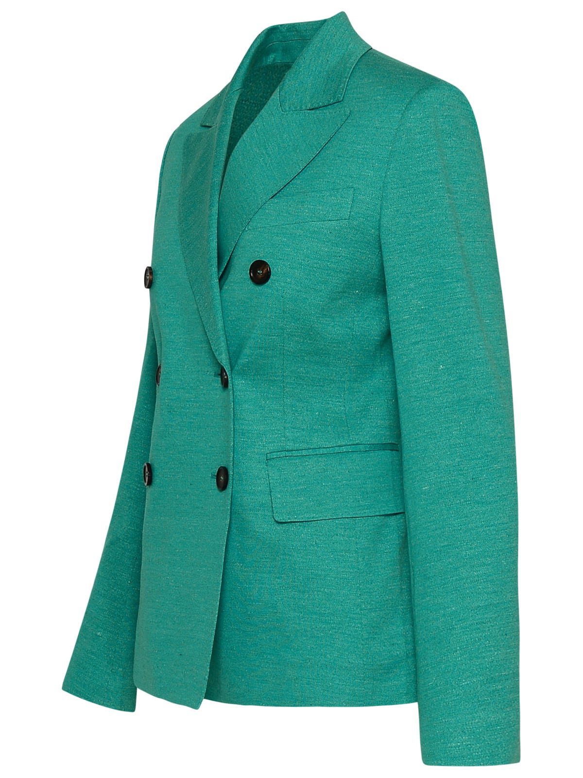 Max Mara Tailored Blazer Jacket Structured Shoulders In 3